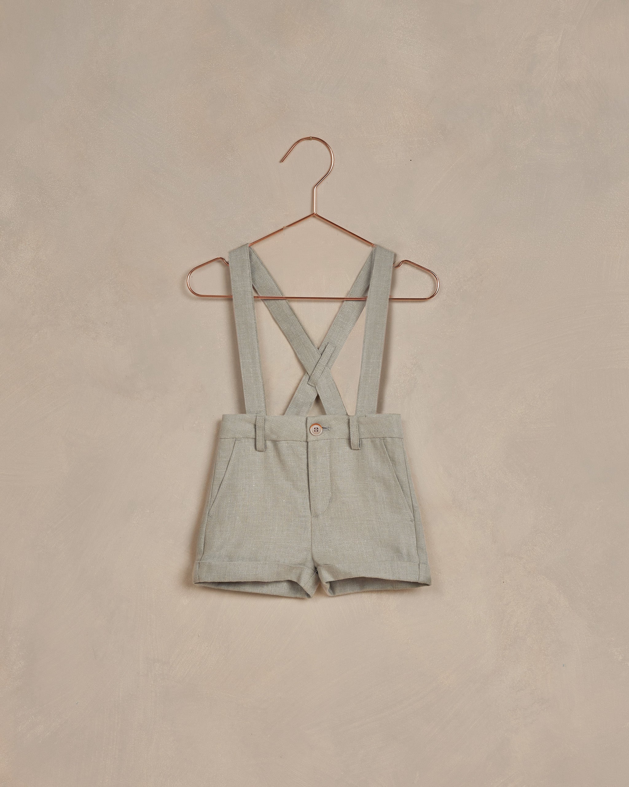Suspender Short || Sage – Noralee