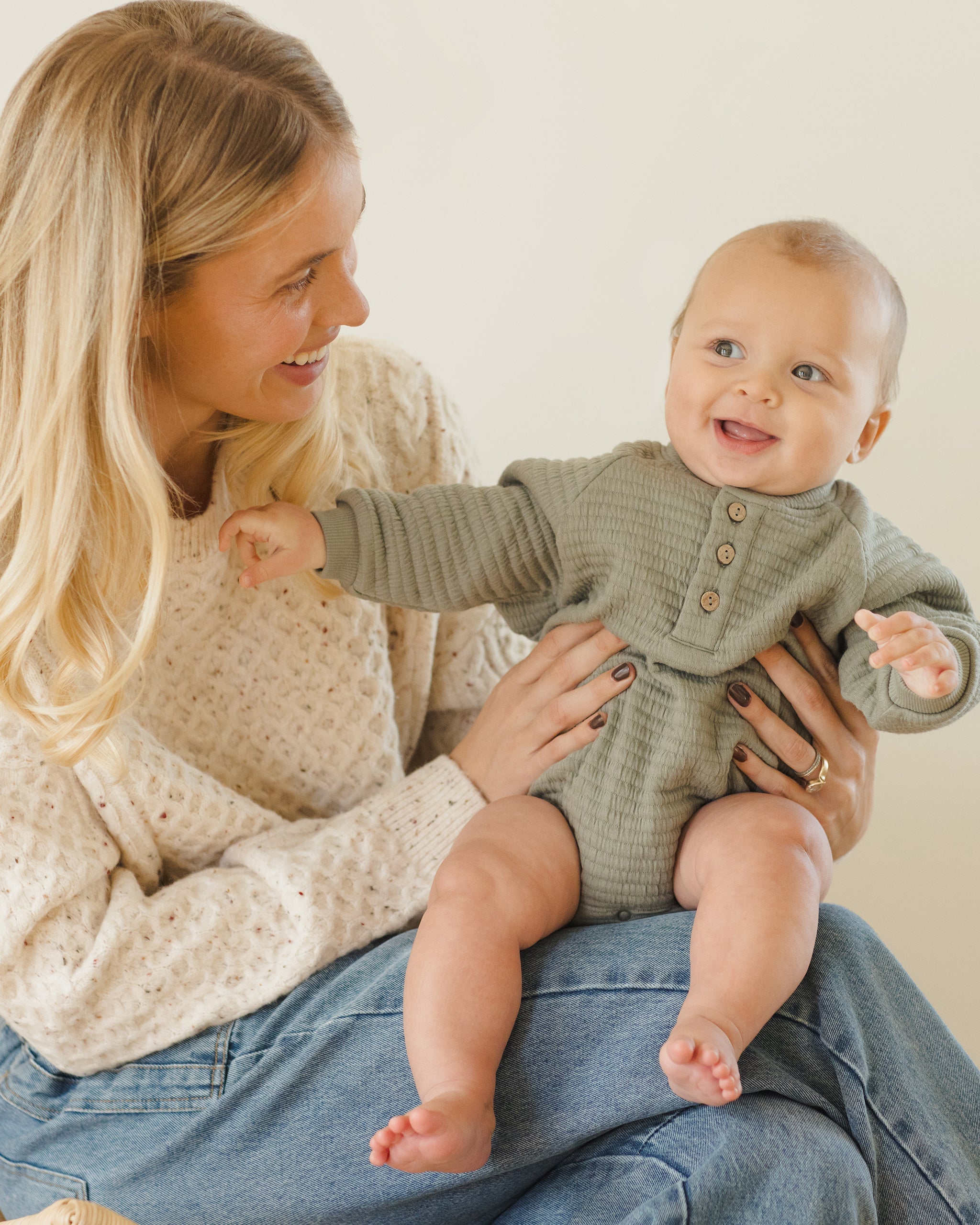 Rylee + Cru ライリーアンドクルー ベビー服 子供服  ヘンリー バブル ロンパース フォレスト