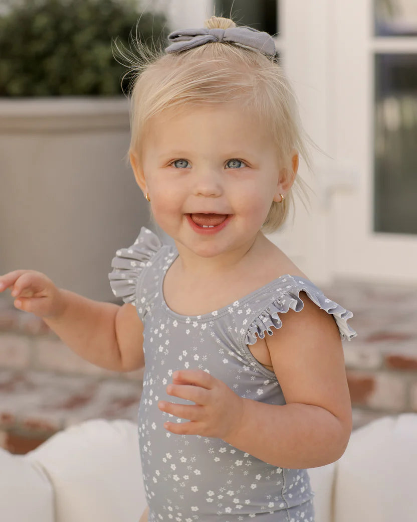 BOW W. CLIP, SET OF 3 PERIWINKLE, CLAY, OAT Rylee + Cru