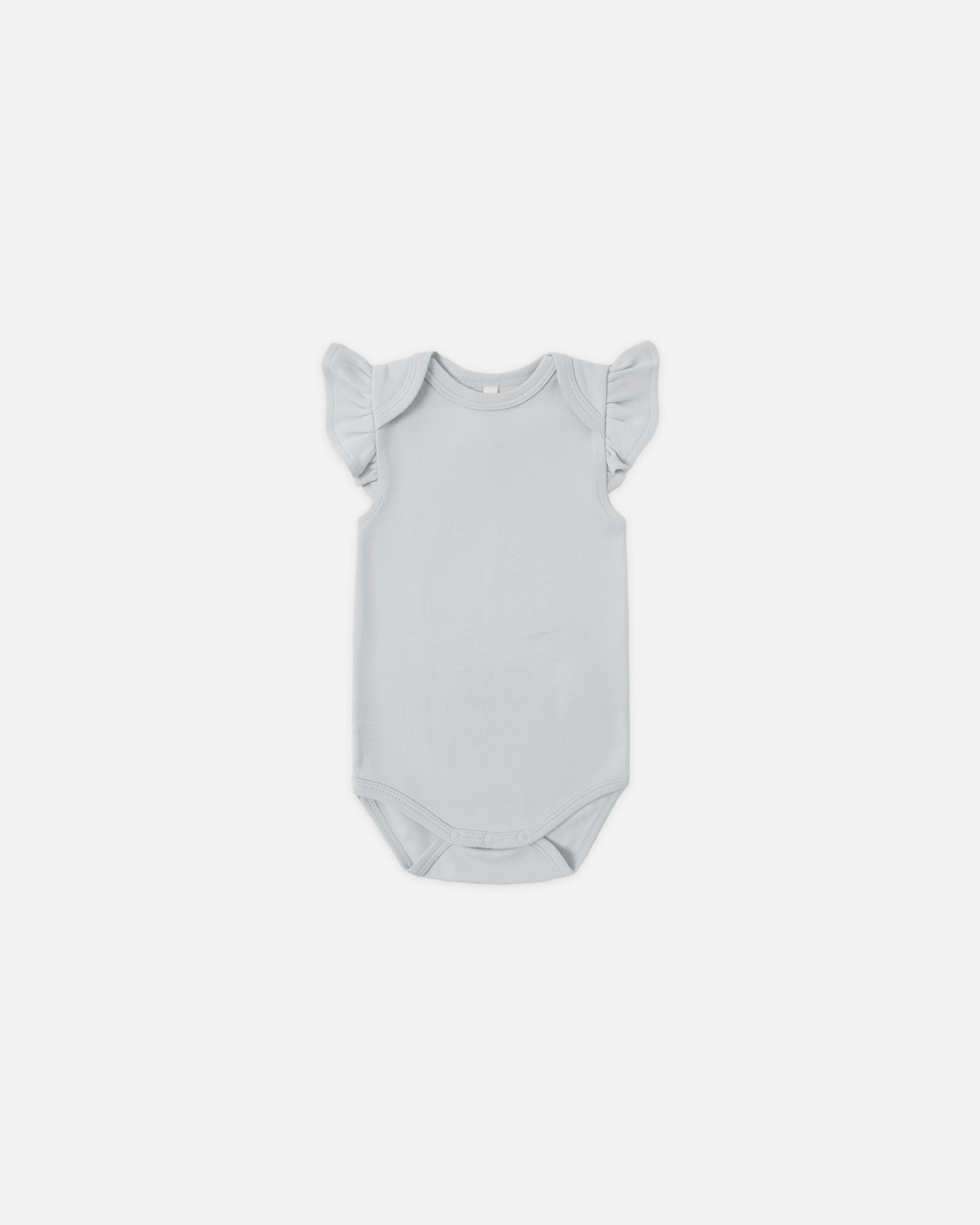 Flutter Sleeve Bodysuit Sky – Quincy Mae