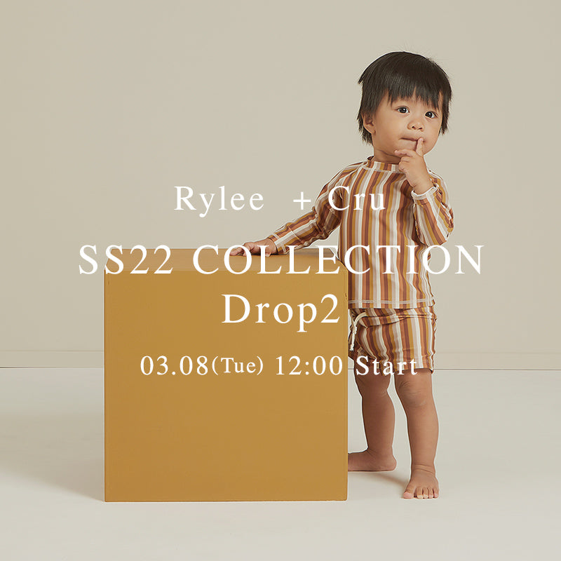 Rylee + Cru / SS22 Collection Drop2 販売開始のご案内
