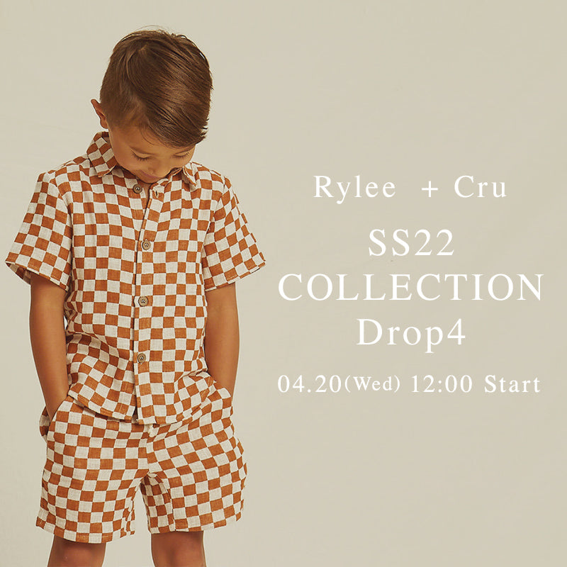 Rylee+Cru / SS22 Collection Drop4 販売開始のご案内