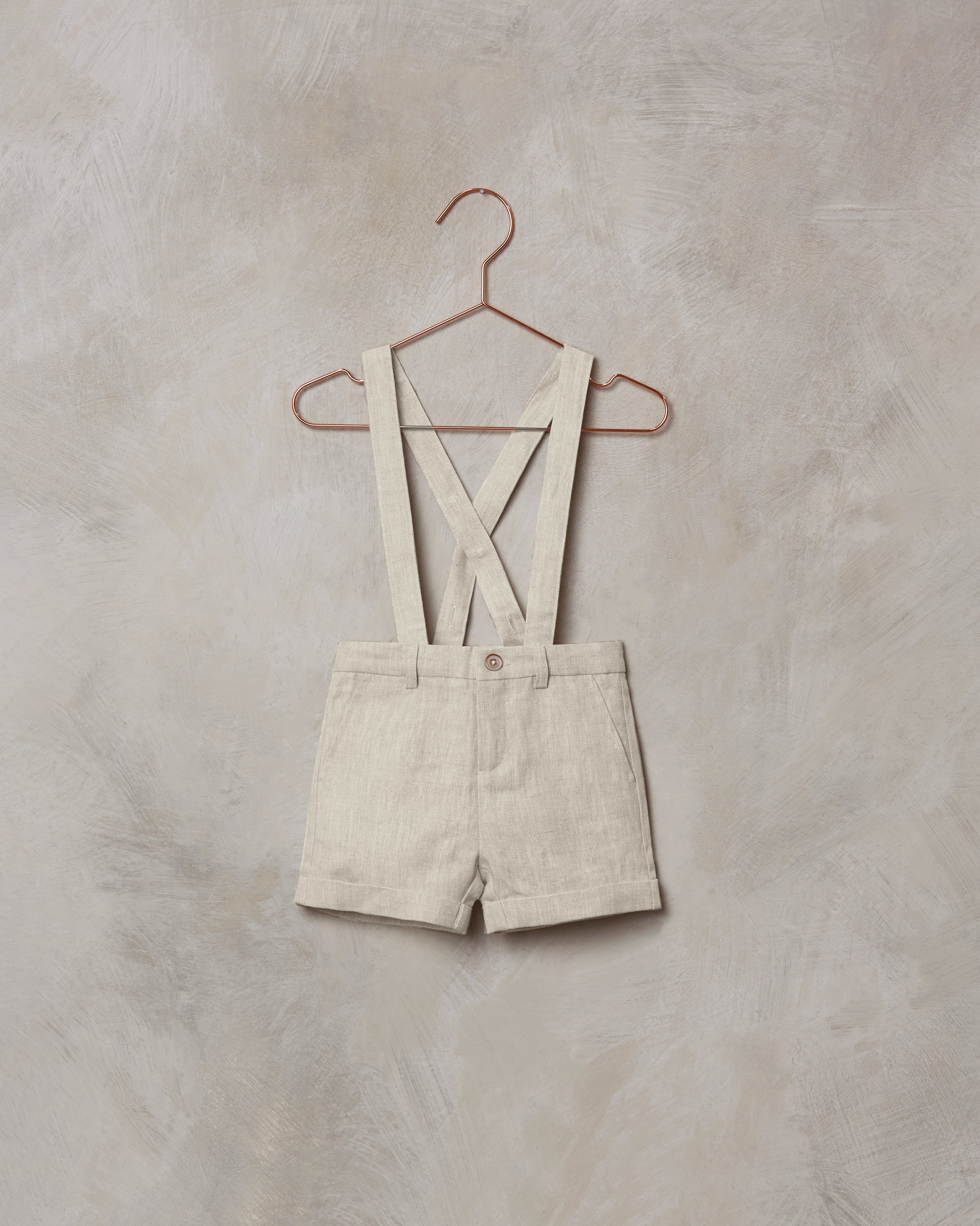 Suspender Short | Linen