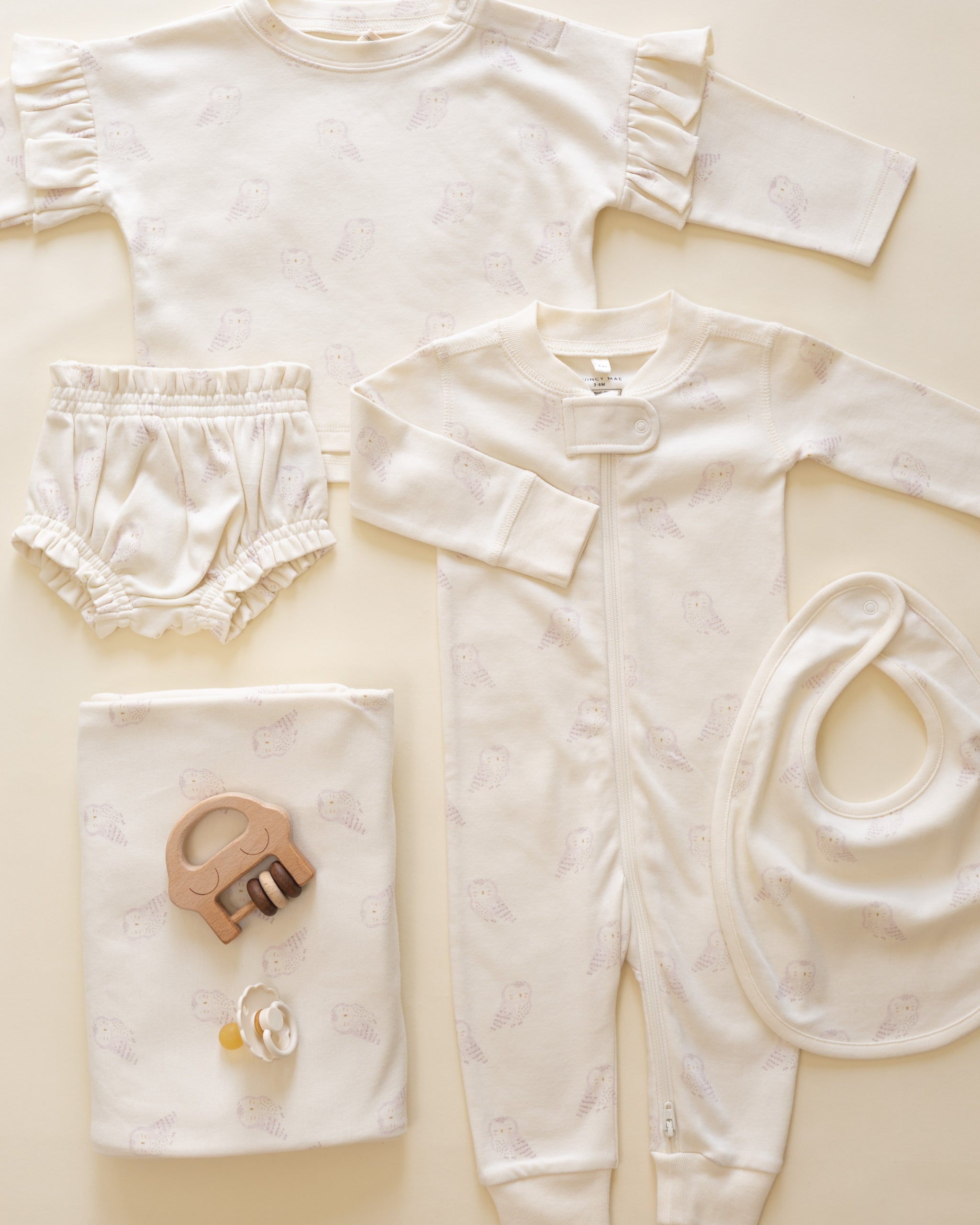 クインシーメイのオーガニック起毛ジャージーはこちら