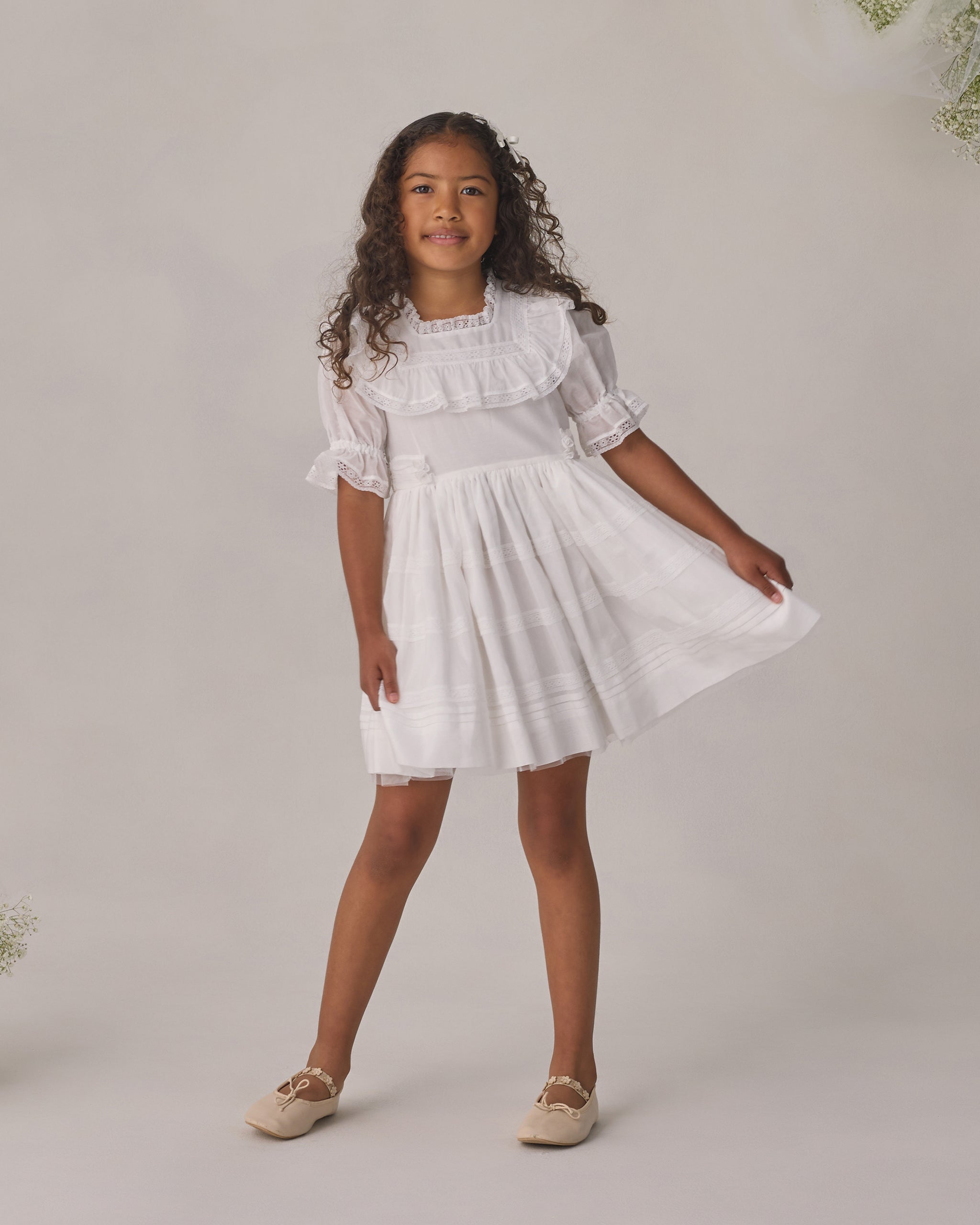 NORALEE ノラリー　SOPHIA ソフィアドレス　12m Sofia Dress || Ivory – Noralee