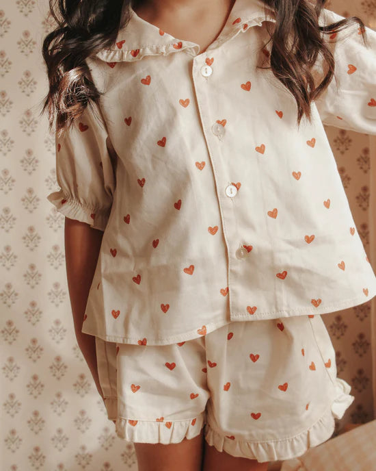 Delilah Pajama Set || Hearts