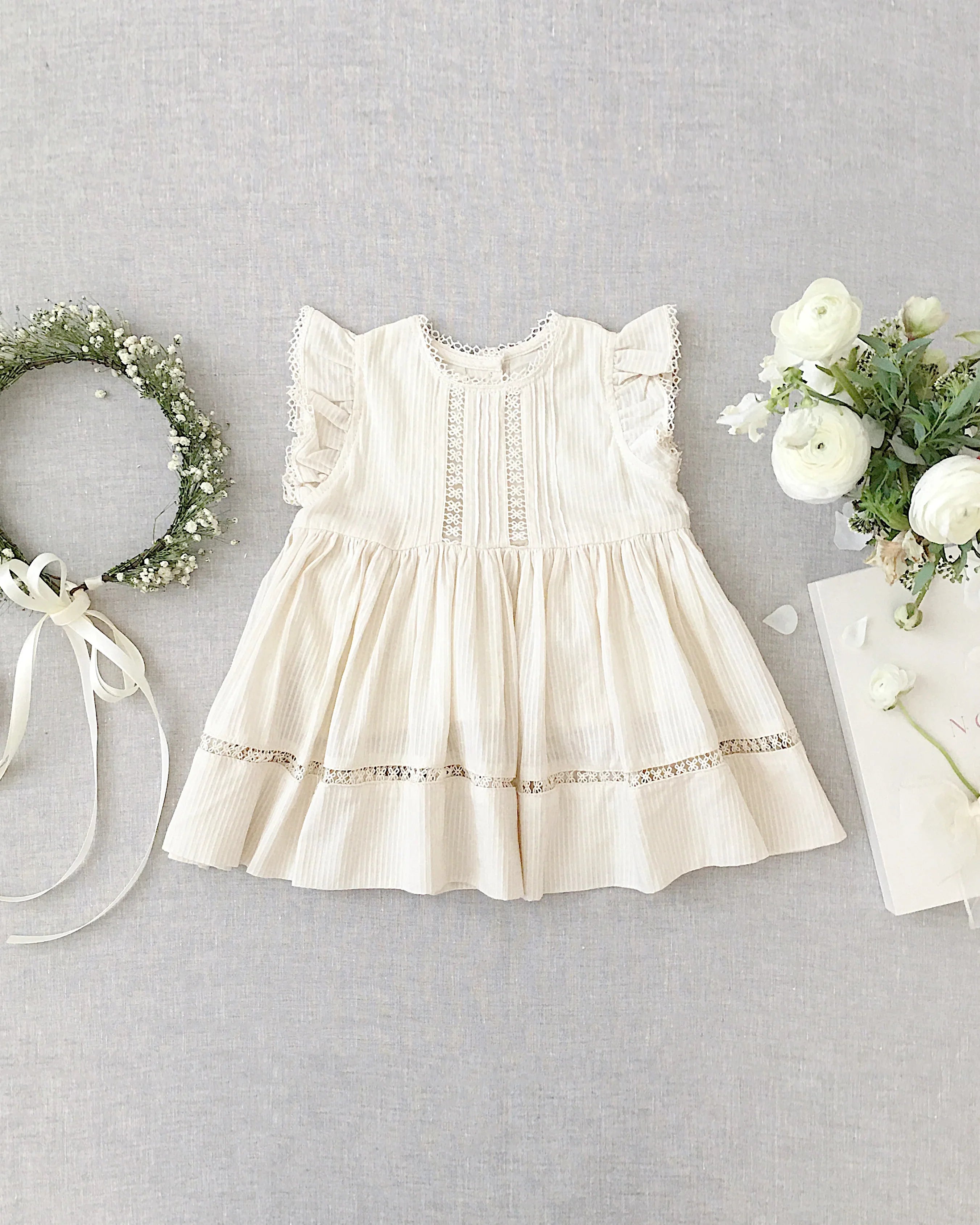 Isla Dress | Ivory