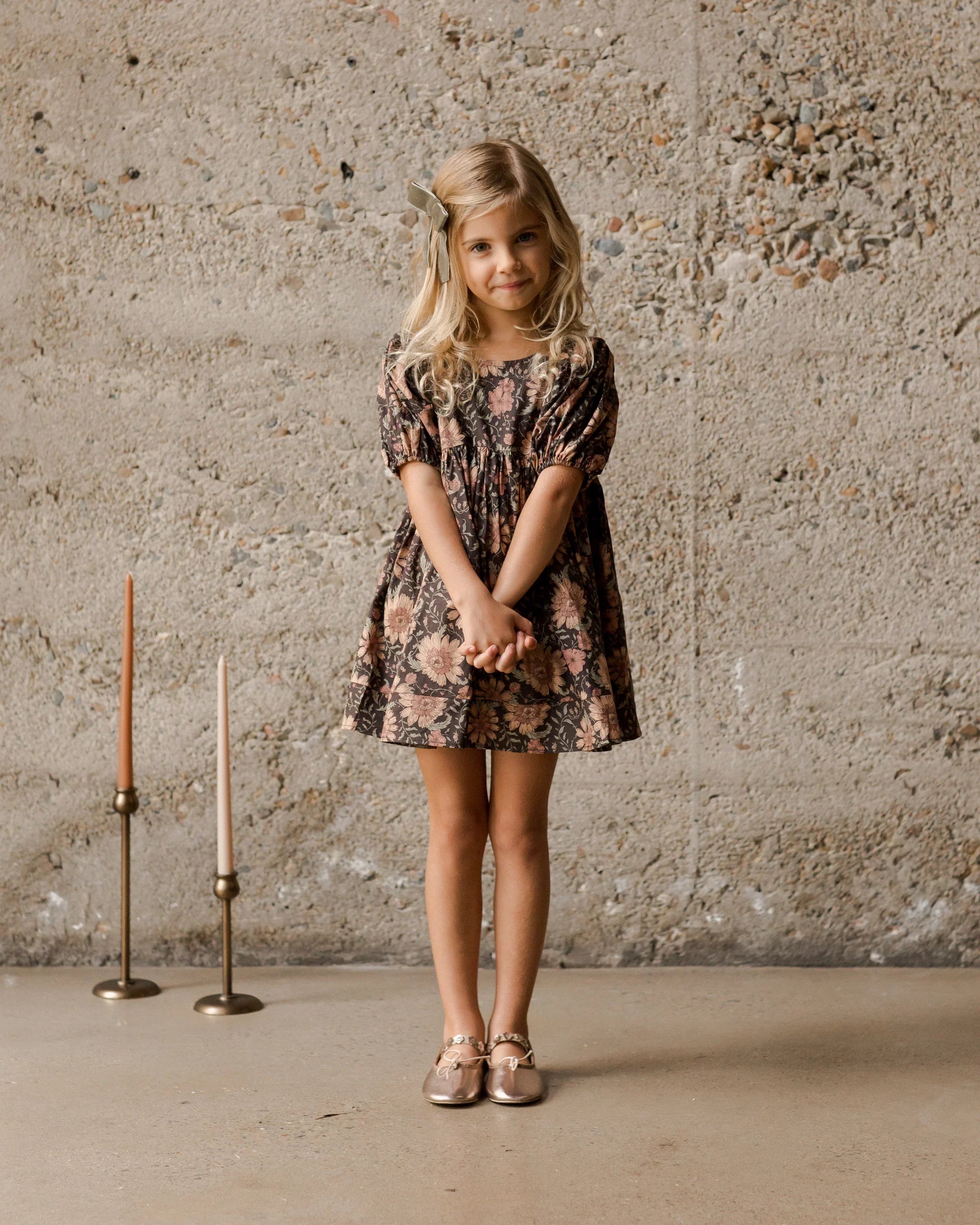 Luna Dress || Holiday Bloom