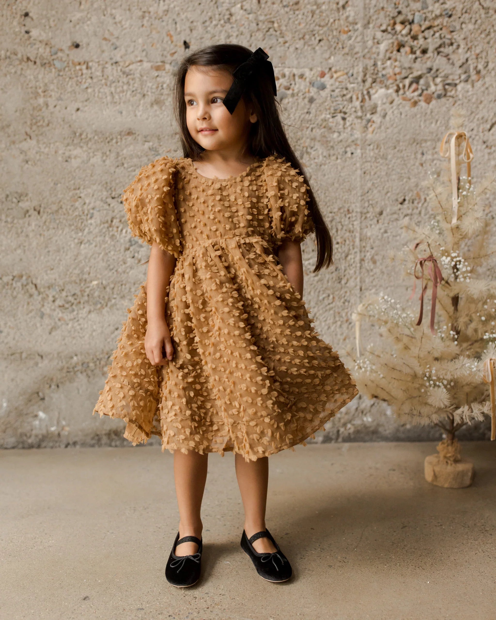 Luna Dress || Golden