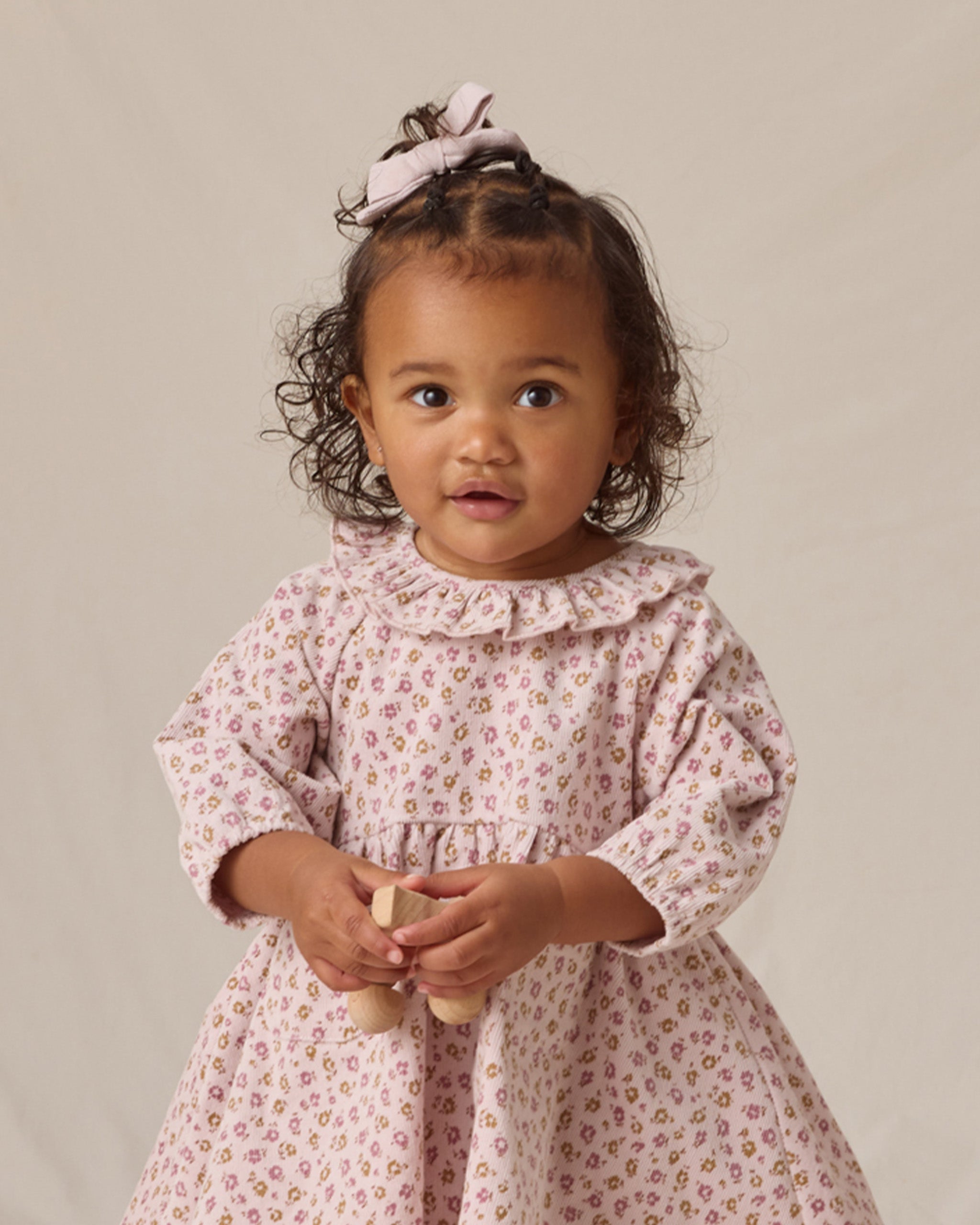Rylee + Cru ライリーアンドクルー ベビー服 子供服  ボウダブルクリップ3P　マルベリー　オーシャン　ライラック