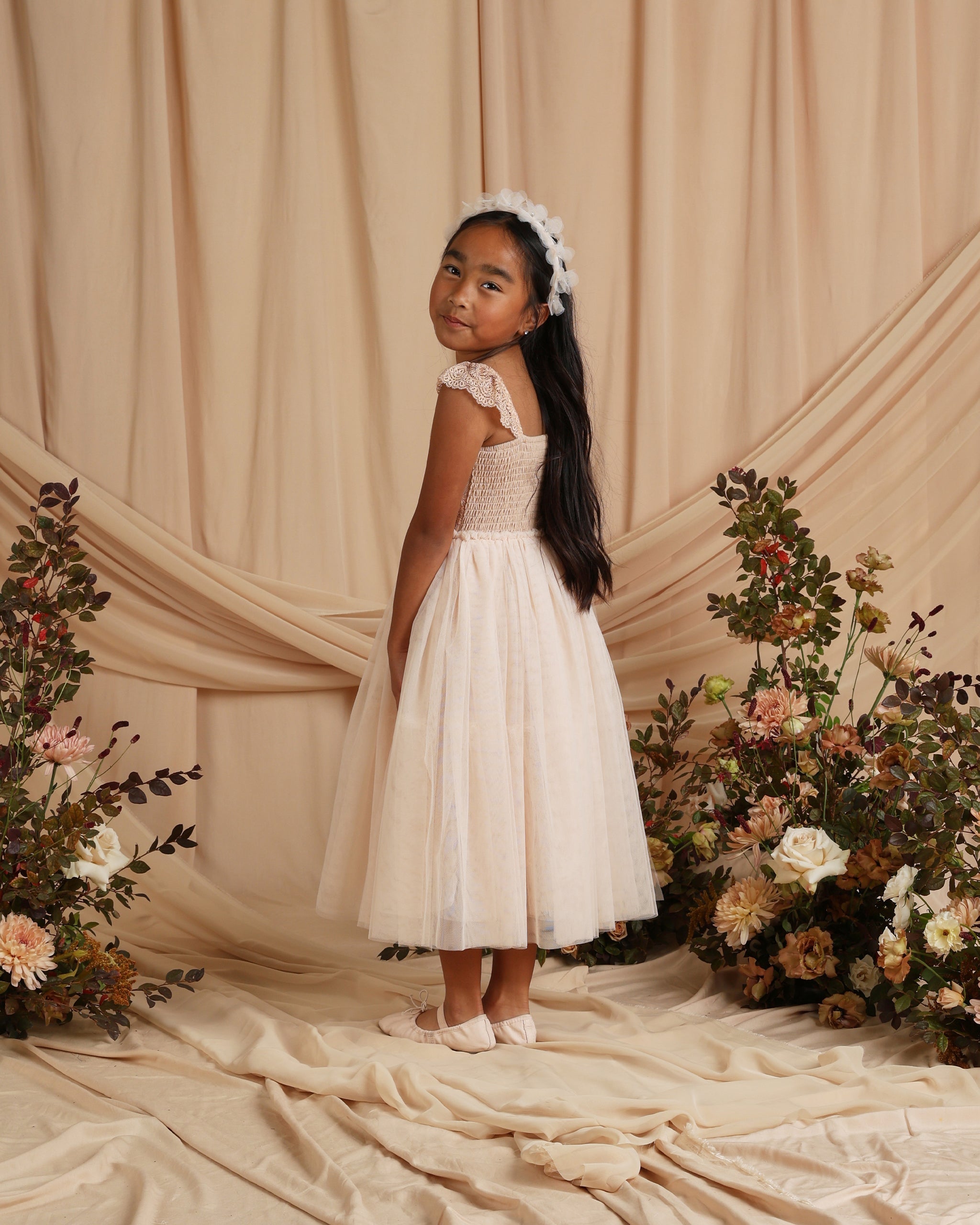 お値下げ！NORALEEノラリー　CAMILLA DRESSカミラドレス　2y Camilla Dress | Antique - Threadfare Children's Boutique