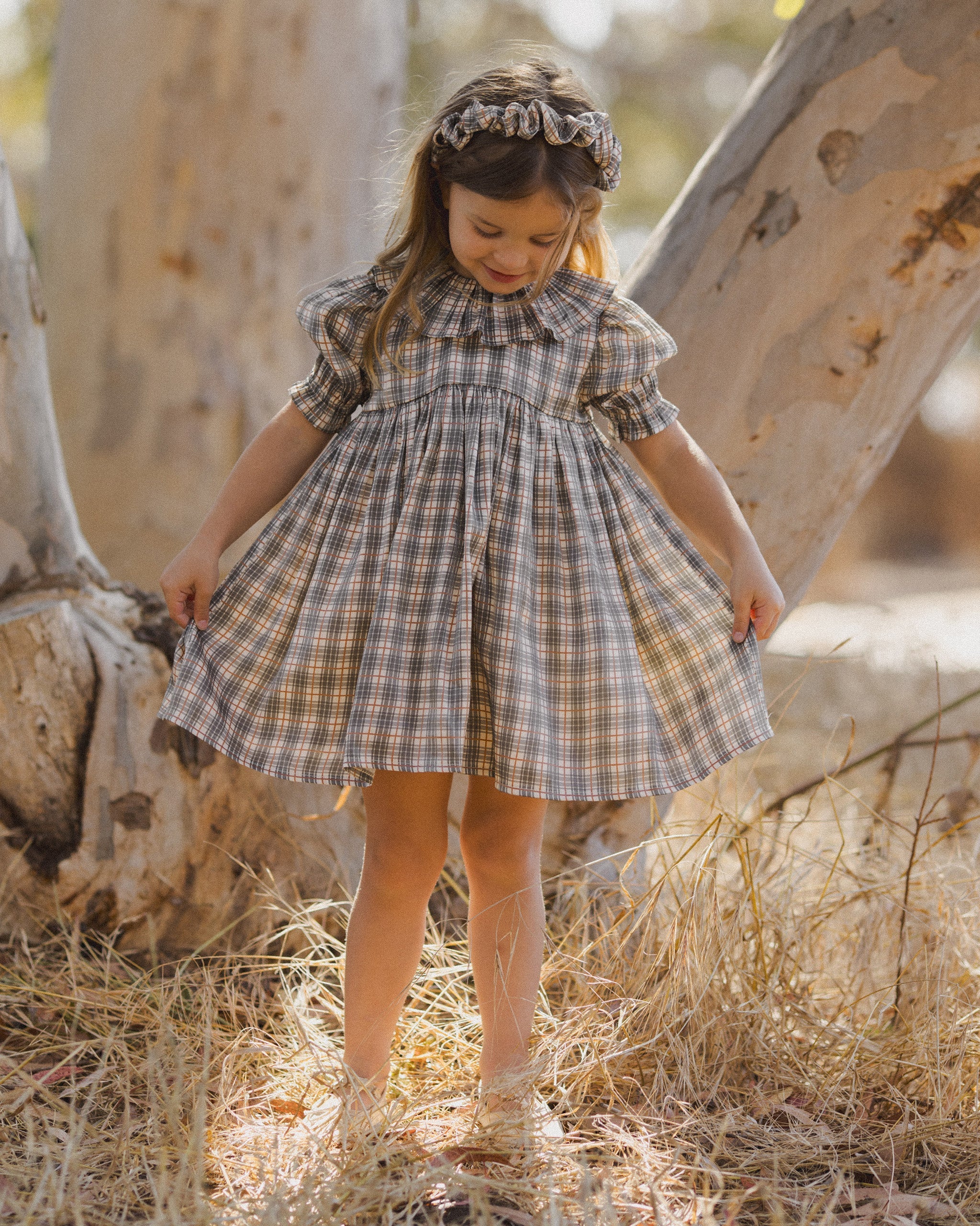 Amelia Dress || Holiday Plaid – Noralee