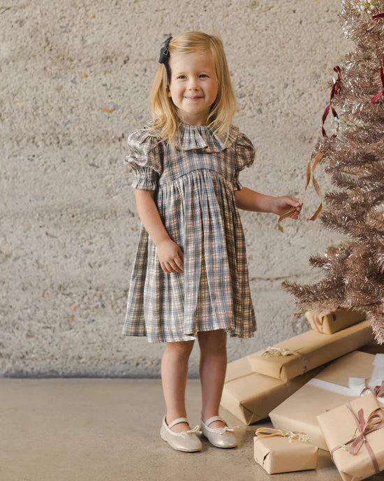 Amelia Dress || Holiday Plaid