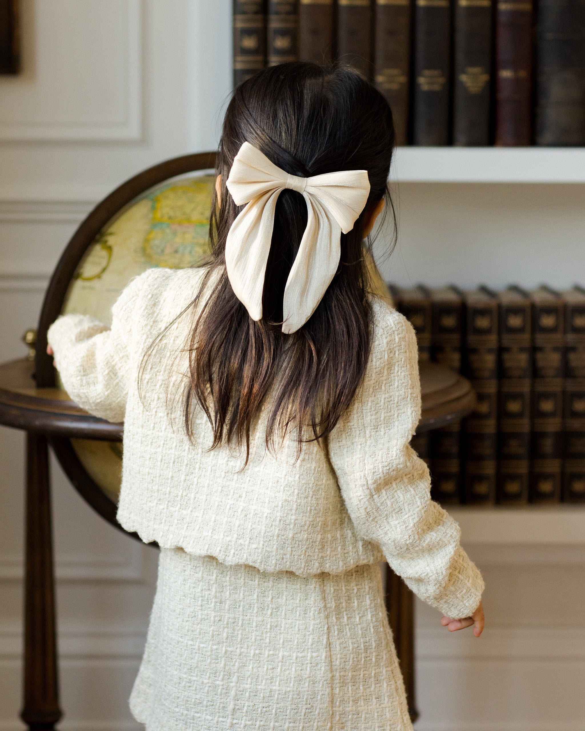 Rylee + Cru ライリーアンドクルー ベビー服 子供服  エヴァリーボウ　エクリュ