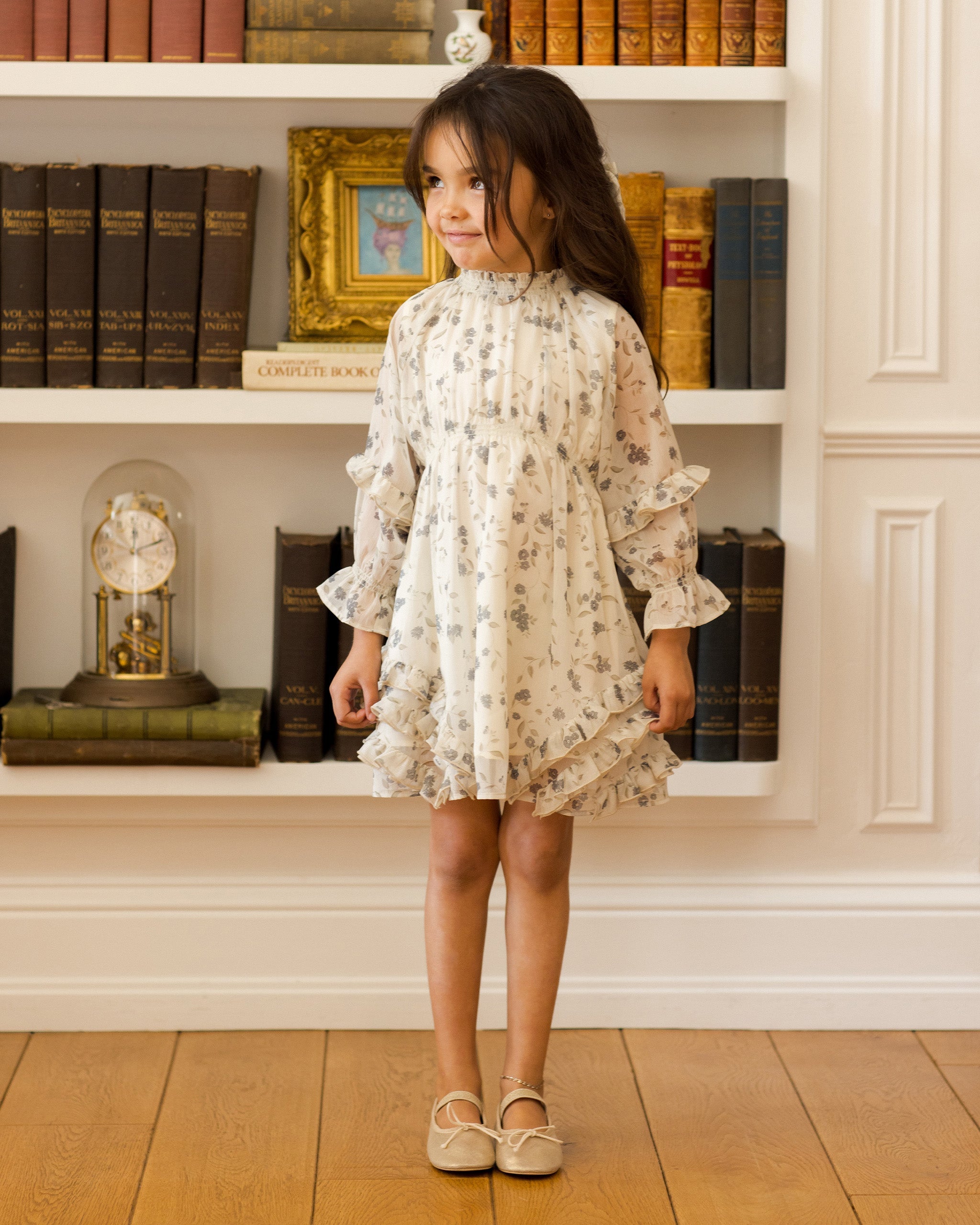 Rylee + Cru ライリーアンドクルー ベビー服 子供服  ミラベルドレス　ウインターヴァイン