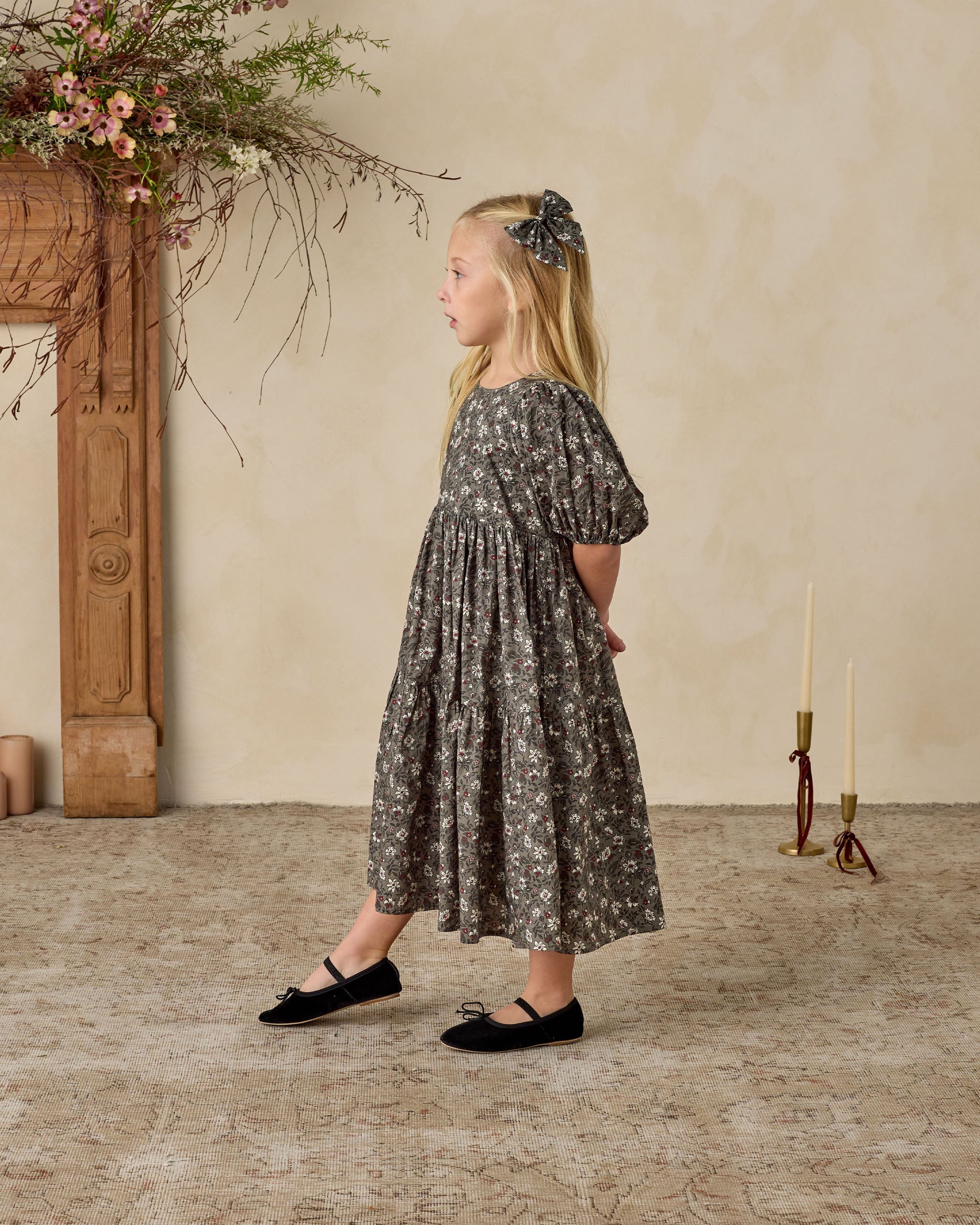 Rylee + Cru ライリーアンドクルー ベビー服 子供服  クロエ ドレス　ホリデーメドウ