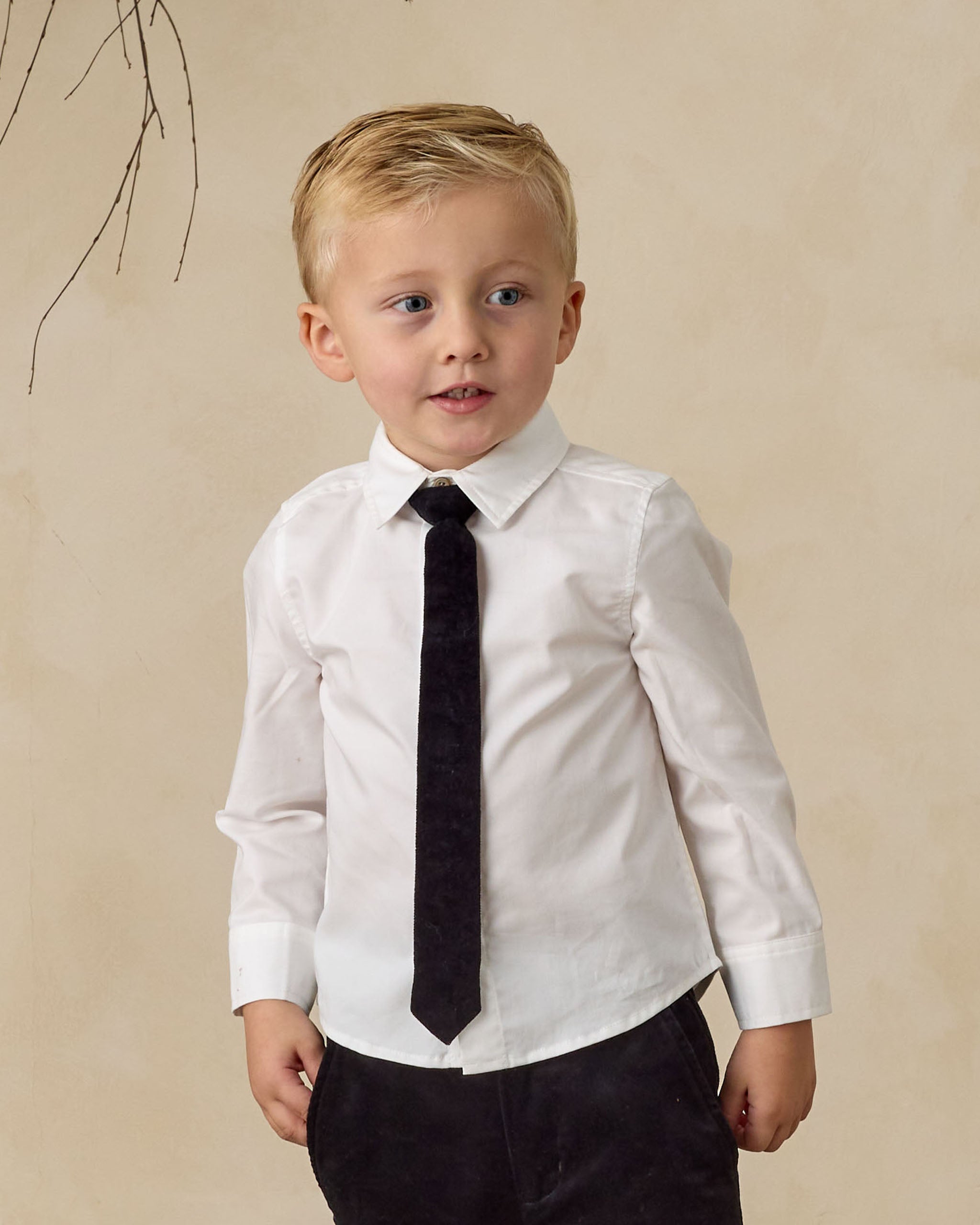 Rylee + Cru ライリーアンドクルー ベビー服 子供服  ハリソン ボタンダウン　ホワイト