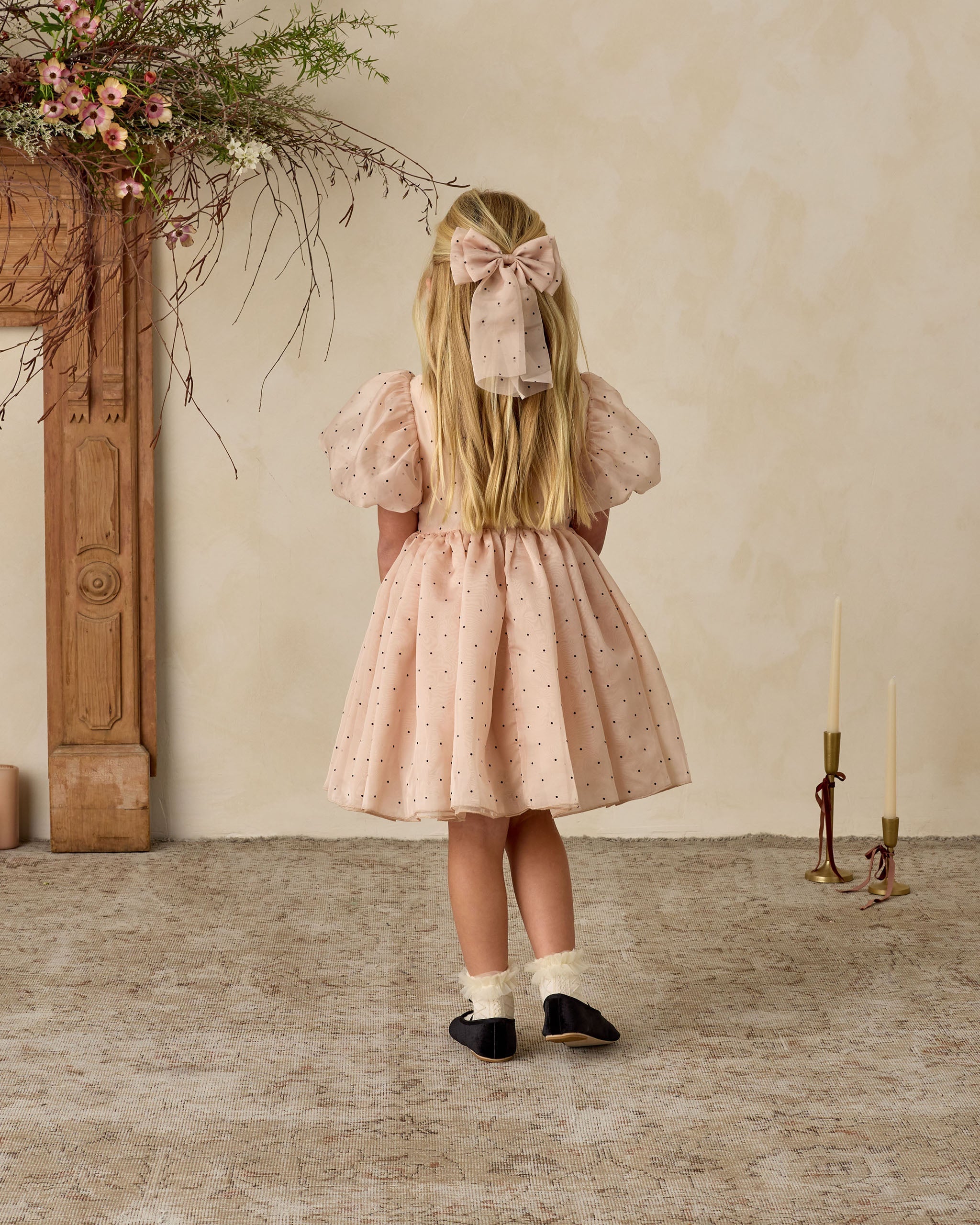 Rylee + Cru ライリーアンドクルー ベビー服 子供服  アリスボウ　フロックドット