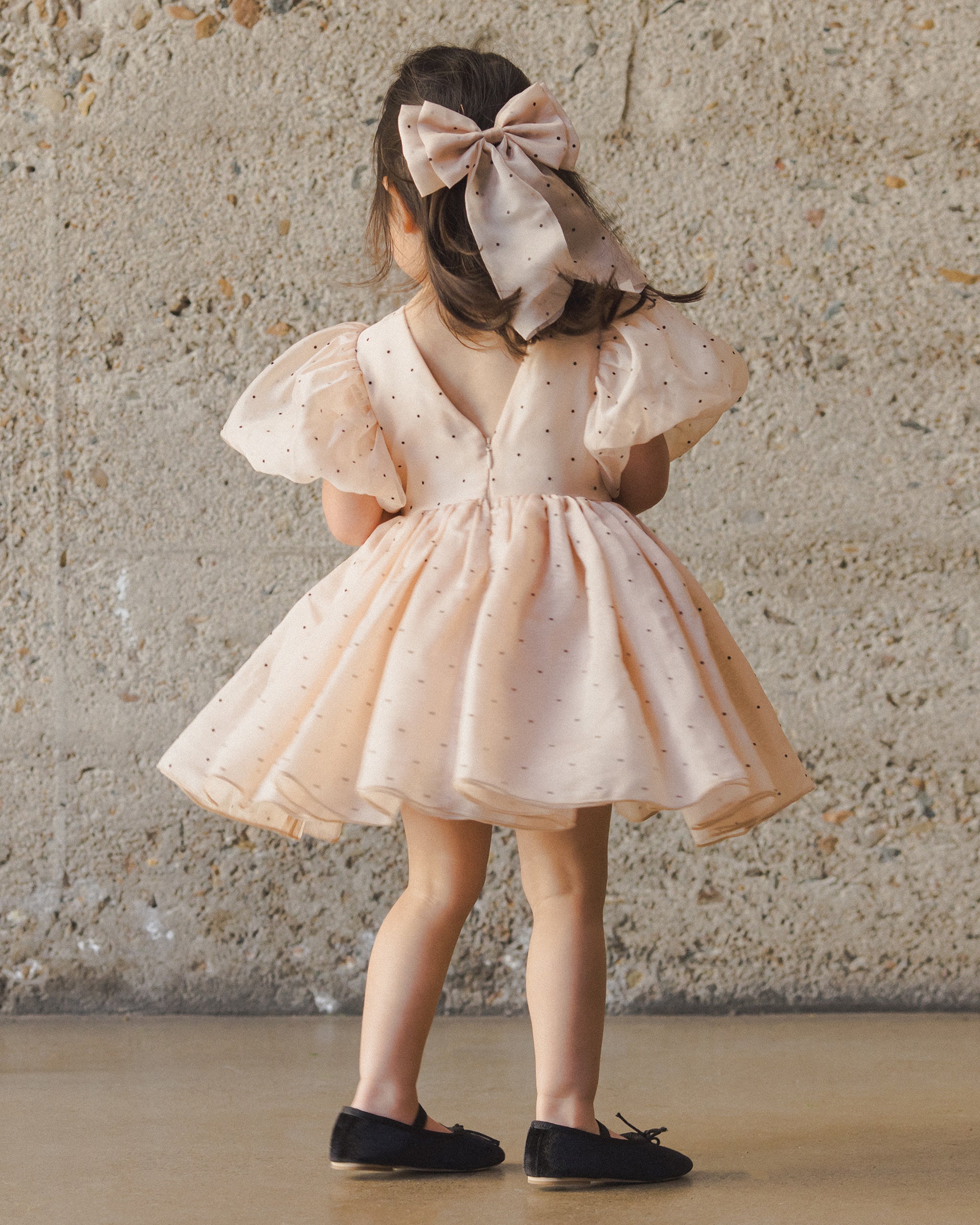 Rylee + Cru ライリーアンドクルー ベビー服 子供服  アリスボウ　フロックドット