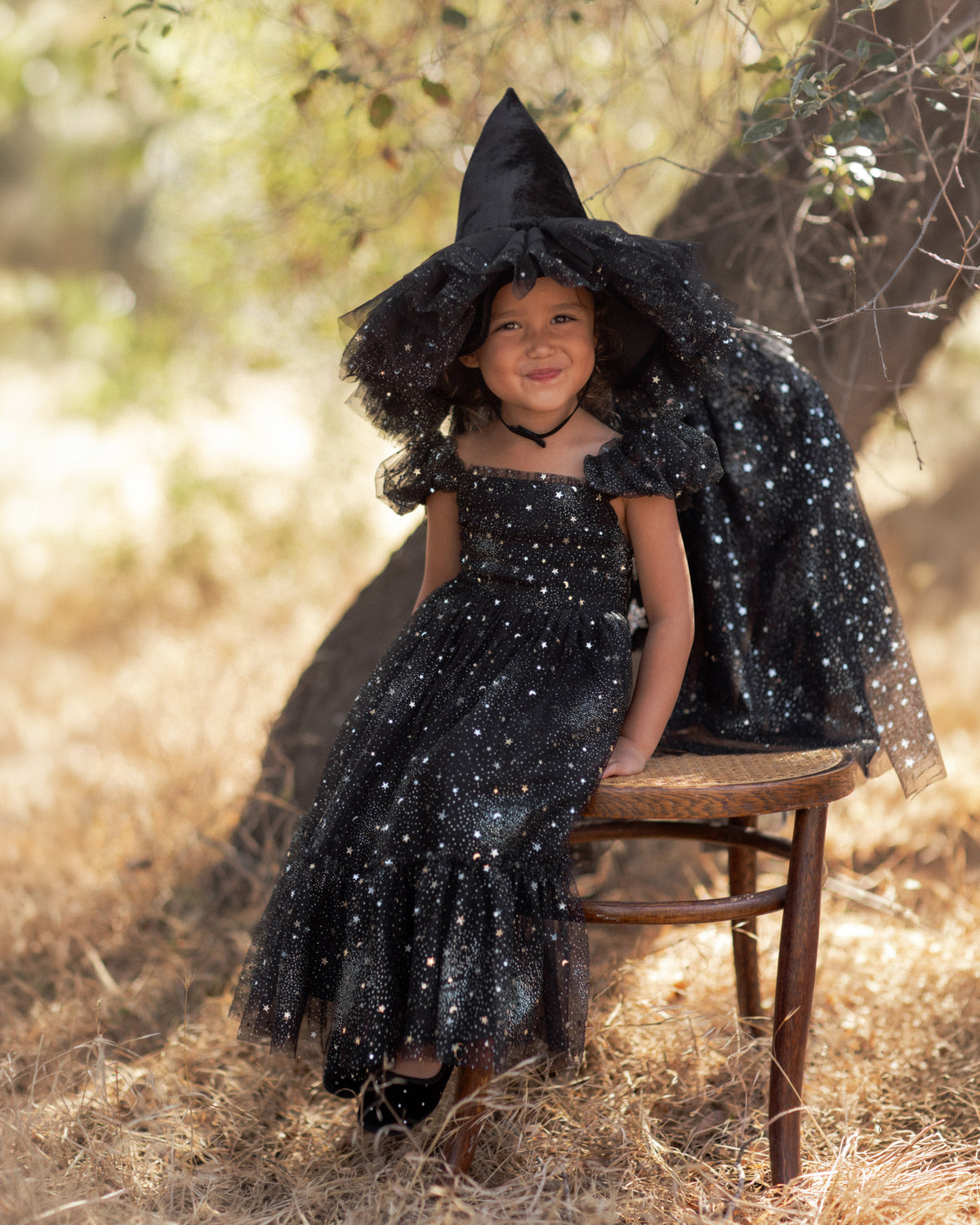 Clara Dress Silver Stars