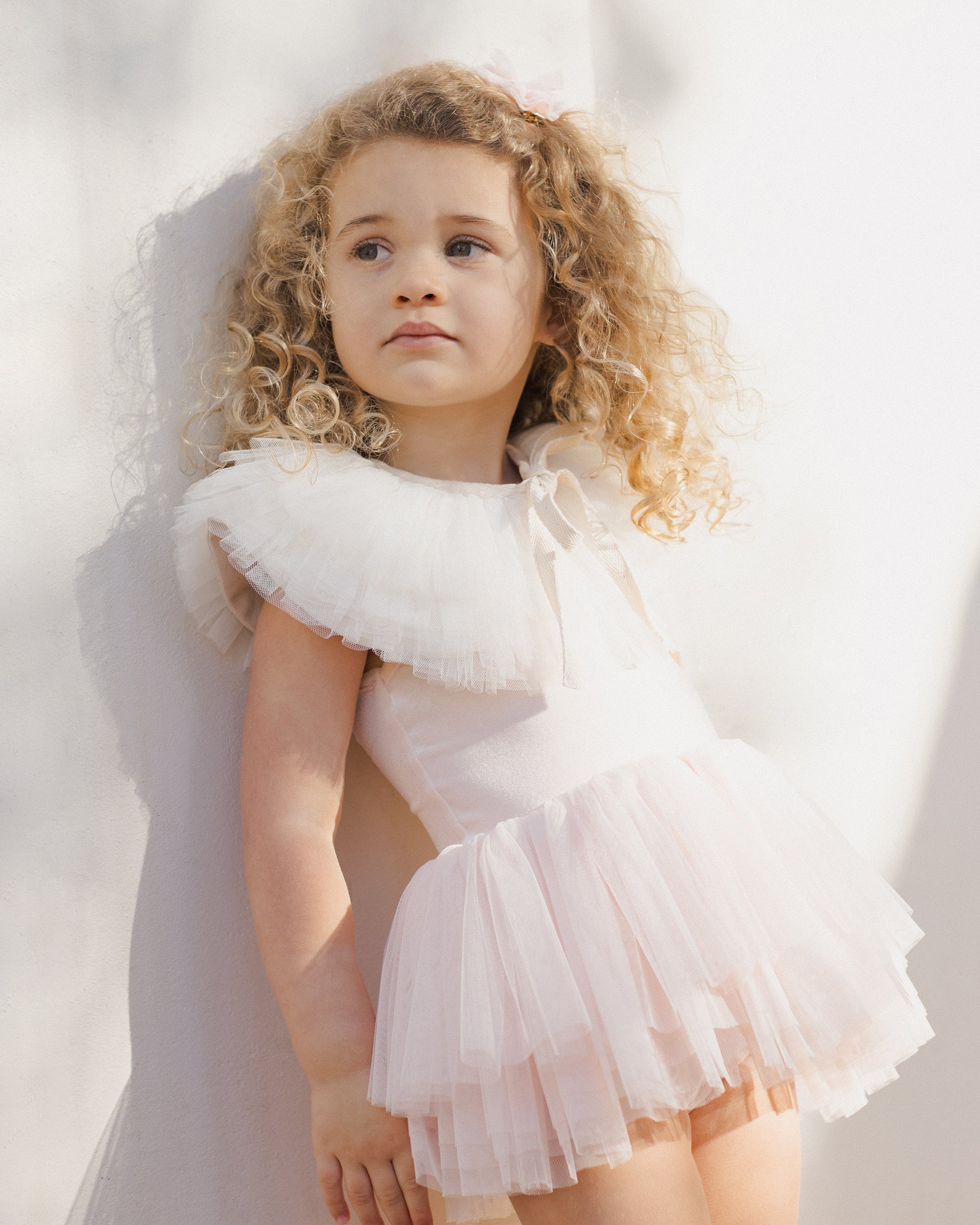 Ruffle Tulle Collar | Ivory