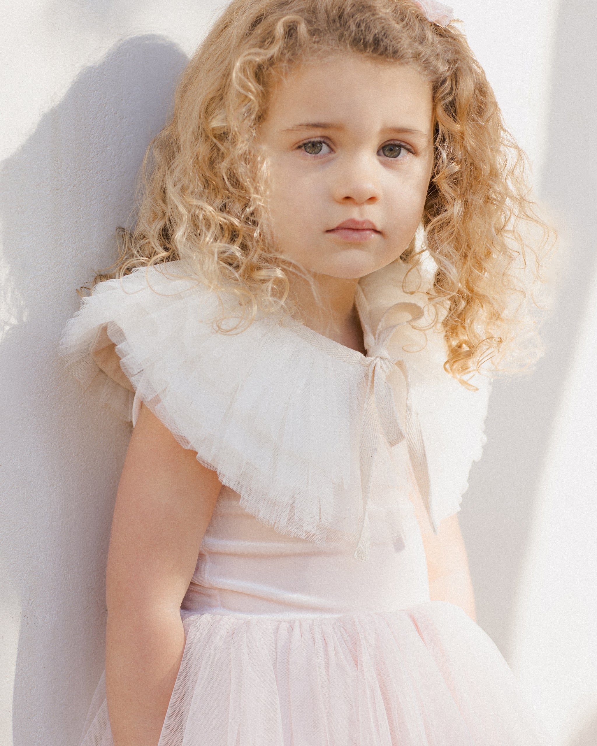 Ruffle Tulle Collar | Ivory