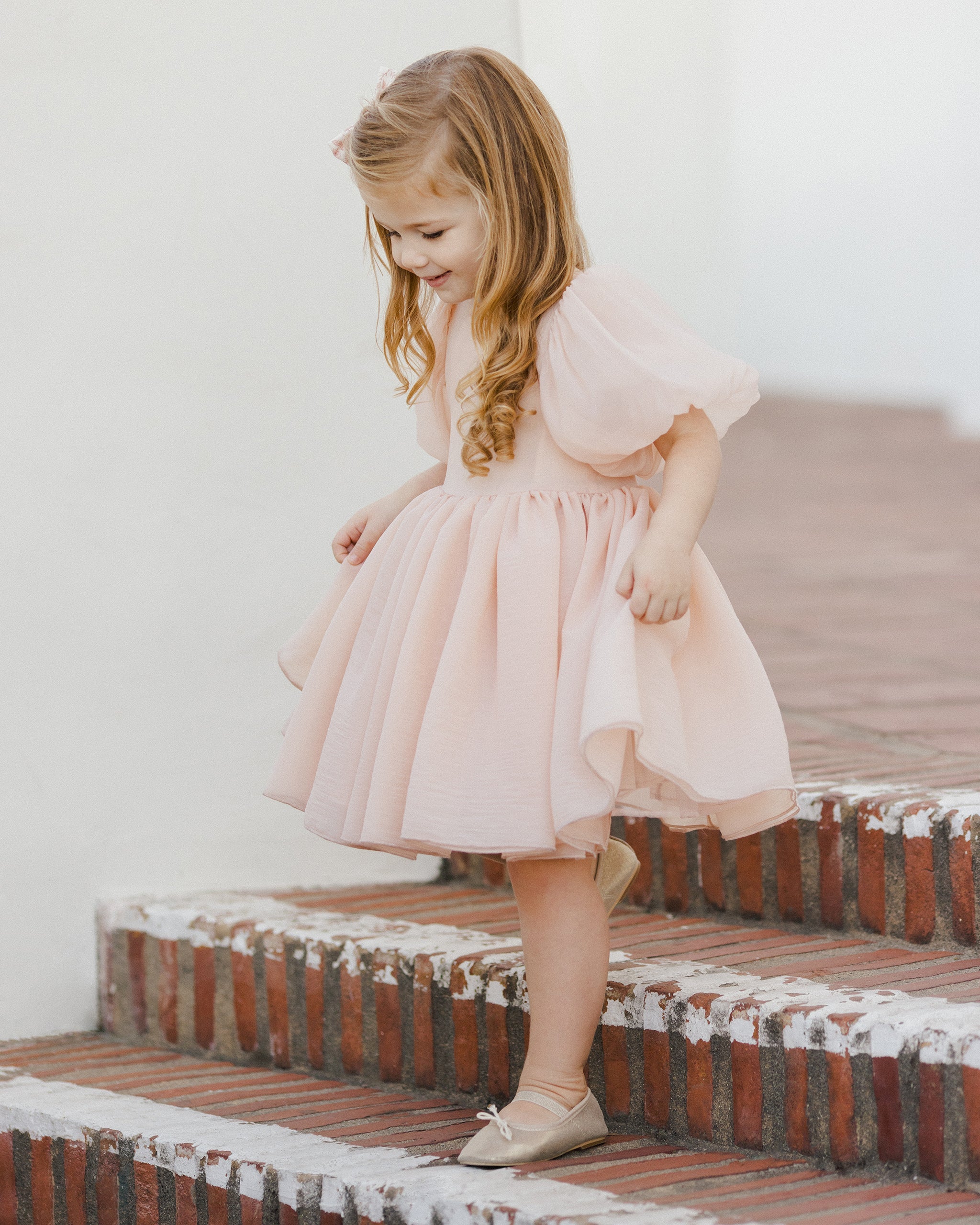 ノラリー　Noralee SOFIA DRESS BLUSH Noralee Blush Sofia Dress – Panda and Cub