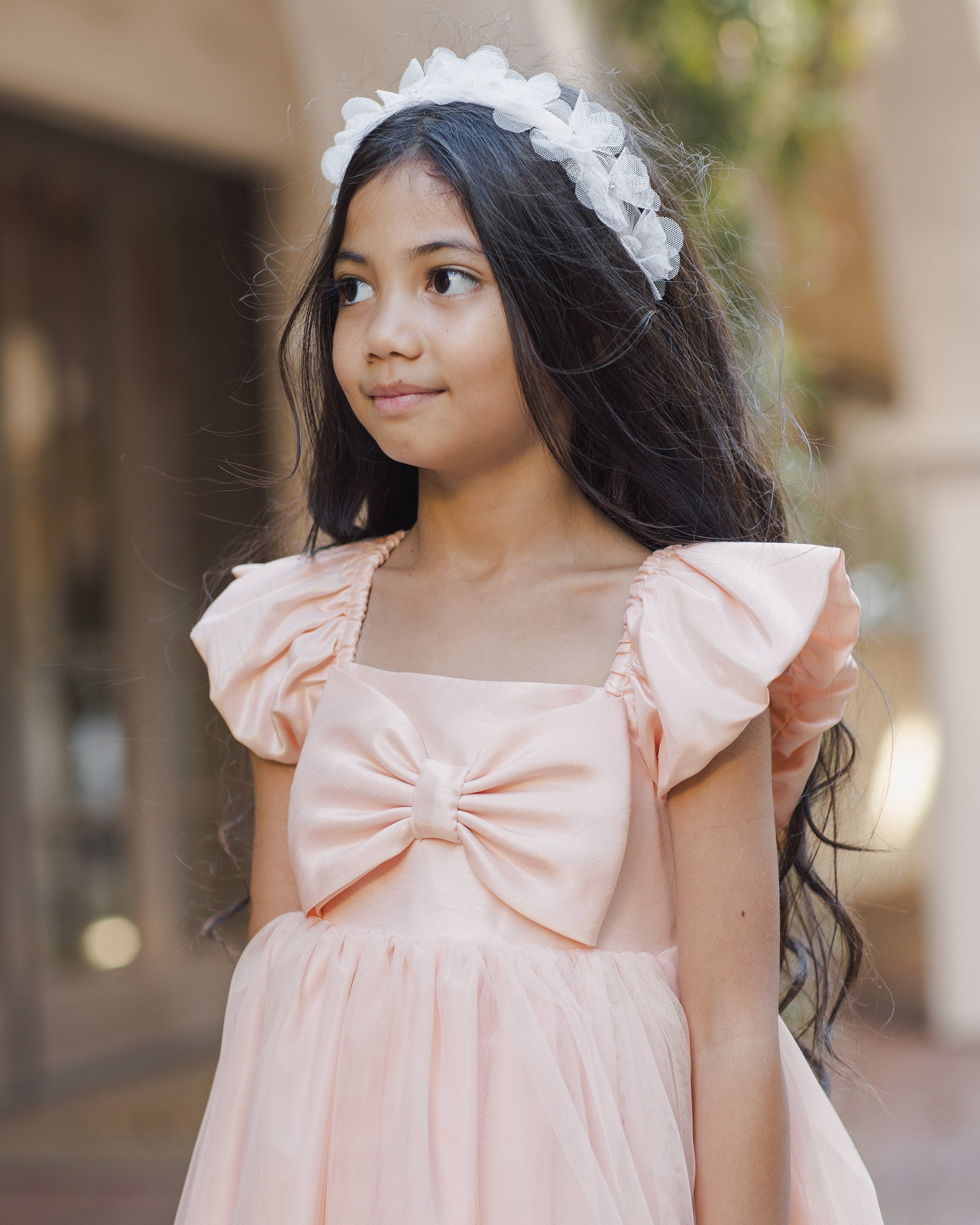 Rylee + Cru ライリーアンドクルー ベビー服 子供服 マドレーヌドレス　ブラッシュ
