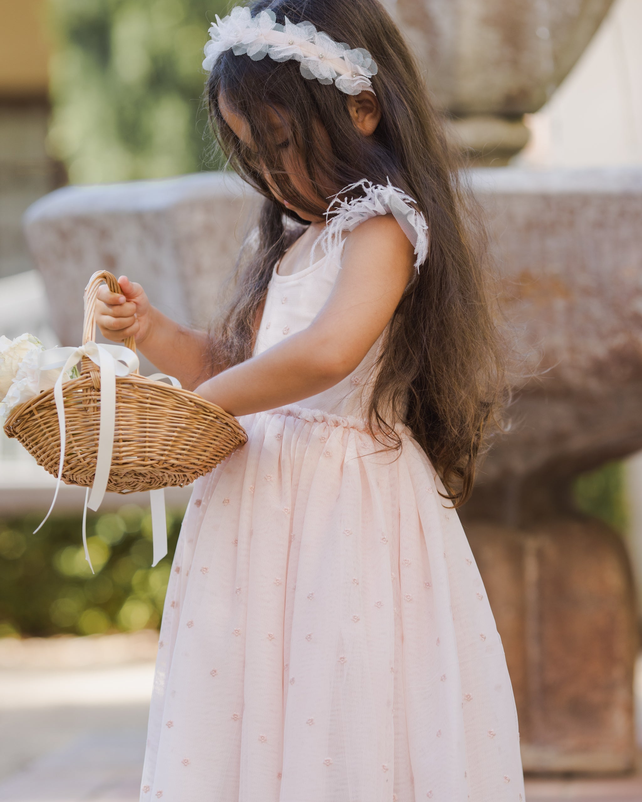 Rylee + Cru ライリーアンドクルー ベビー服 子供服 ピクシーヘッドバンド　ブラッシュ