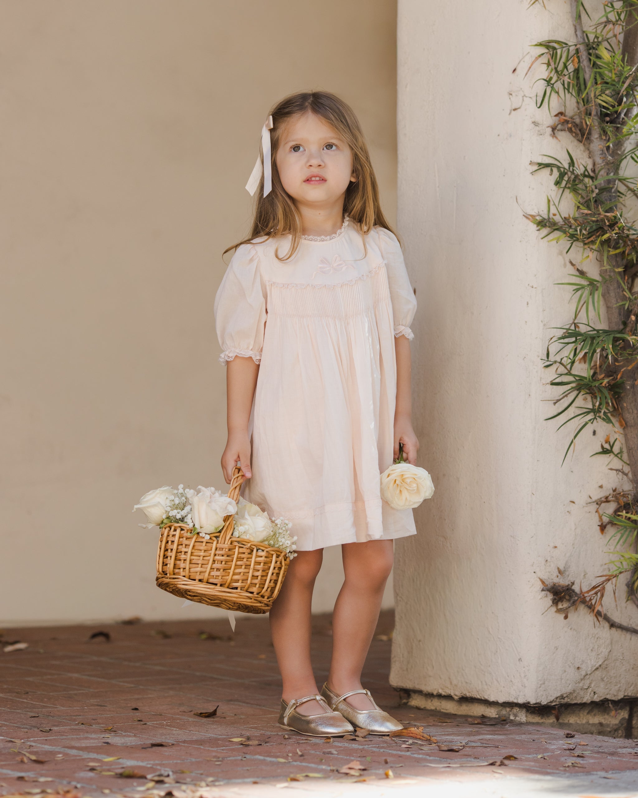 Rylee + Cru ライリーアンドクルー ベビー服 子供服 ペネロペ ドレス　ブラッシュ