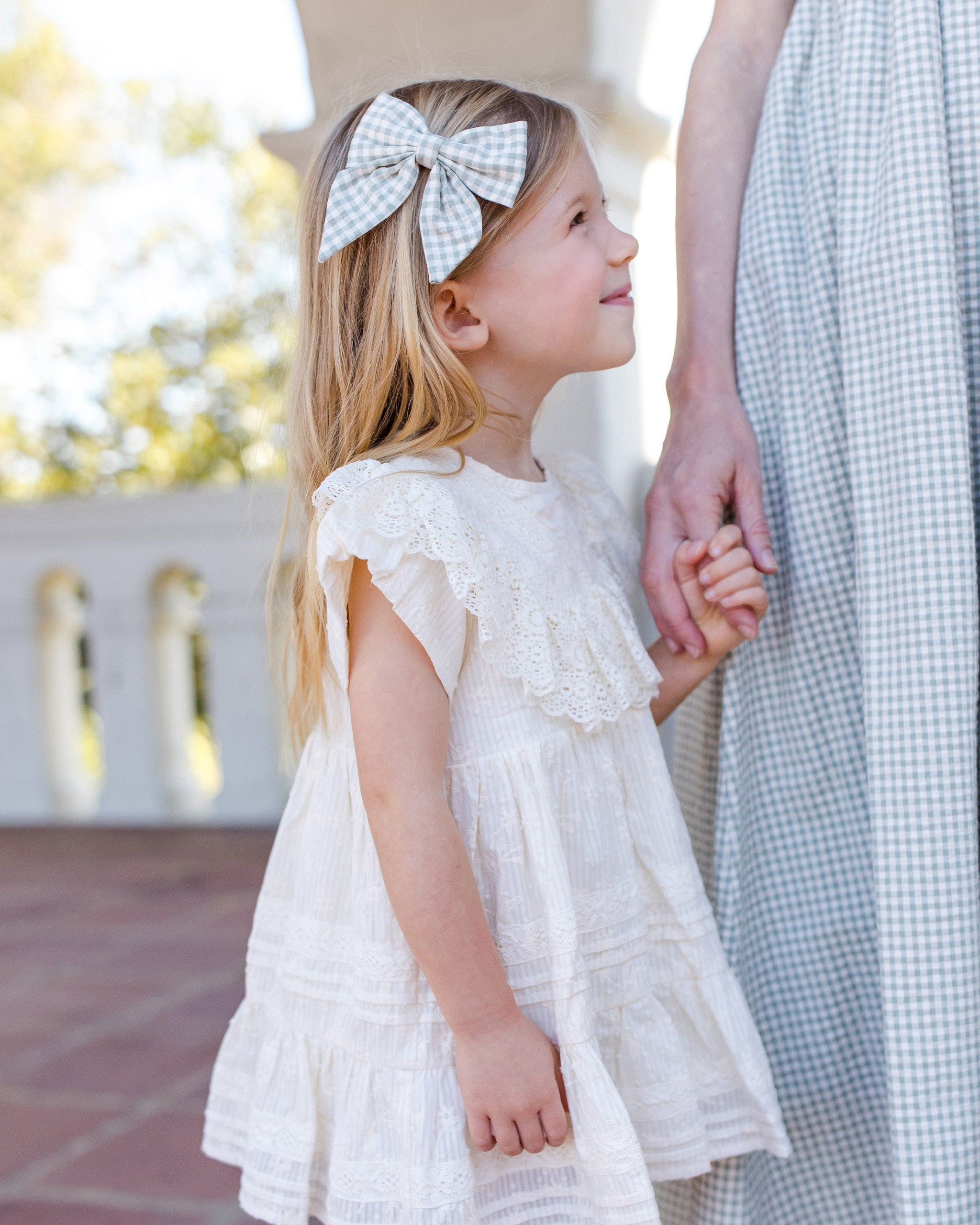 Rylee + Cru ライリーアンドクルー ベビー服 子供服 ノラ・ボウ　ユーカリチェック