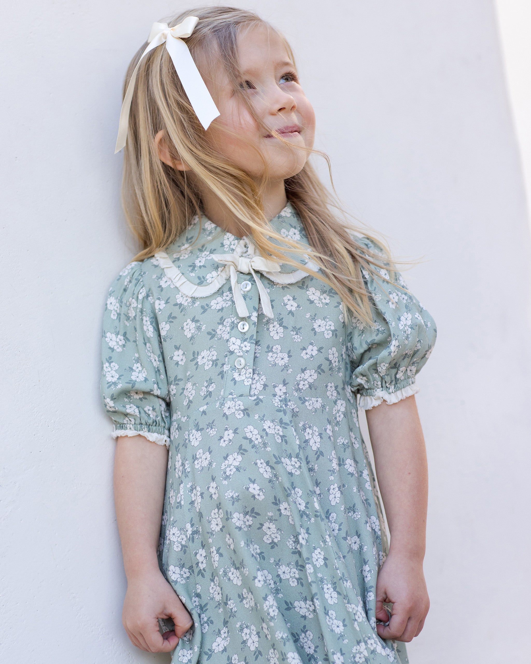 Rylee + Cru ライリーアンドクルー ベビー服 子供服 サテンボウボウ　レモン、ナチュラル、ラベンダー