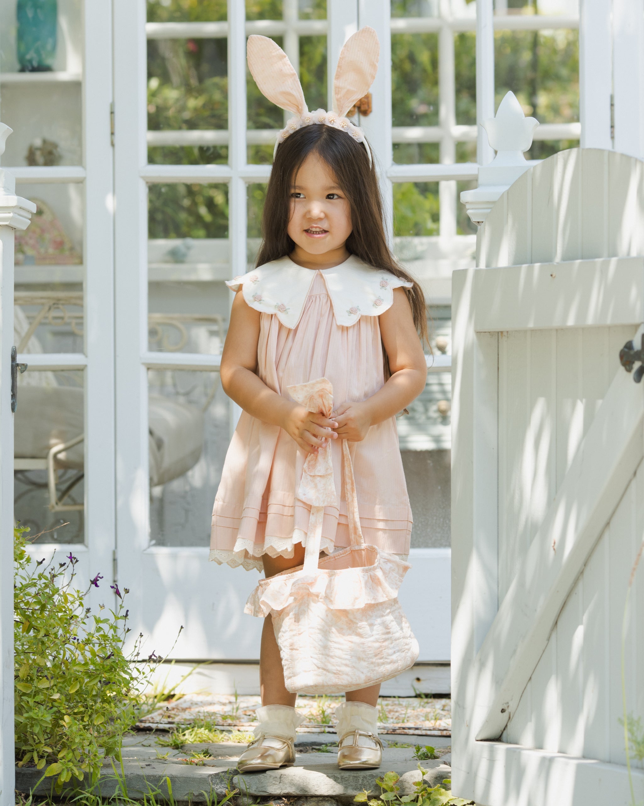 Rylee + Cru ライリーアンドクルー ベビー服 子供服 フローレンスドレス　ペタル