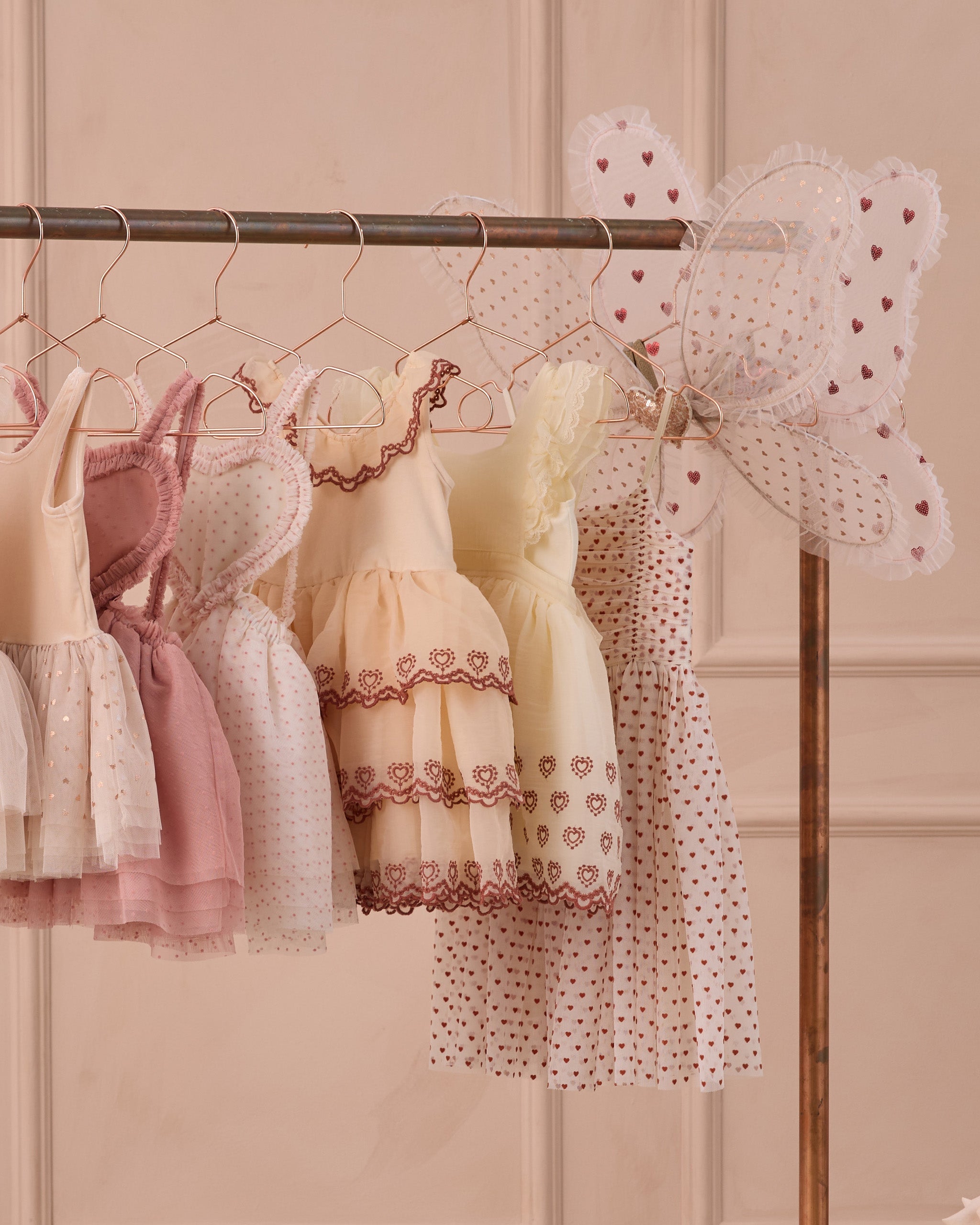 Rylee + Cru ライリーアンドクルー ベビー服 子供服 プロヴァンスドレス　アイボリー