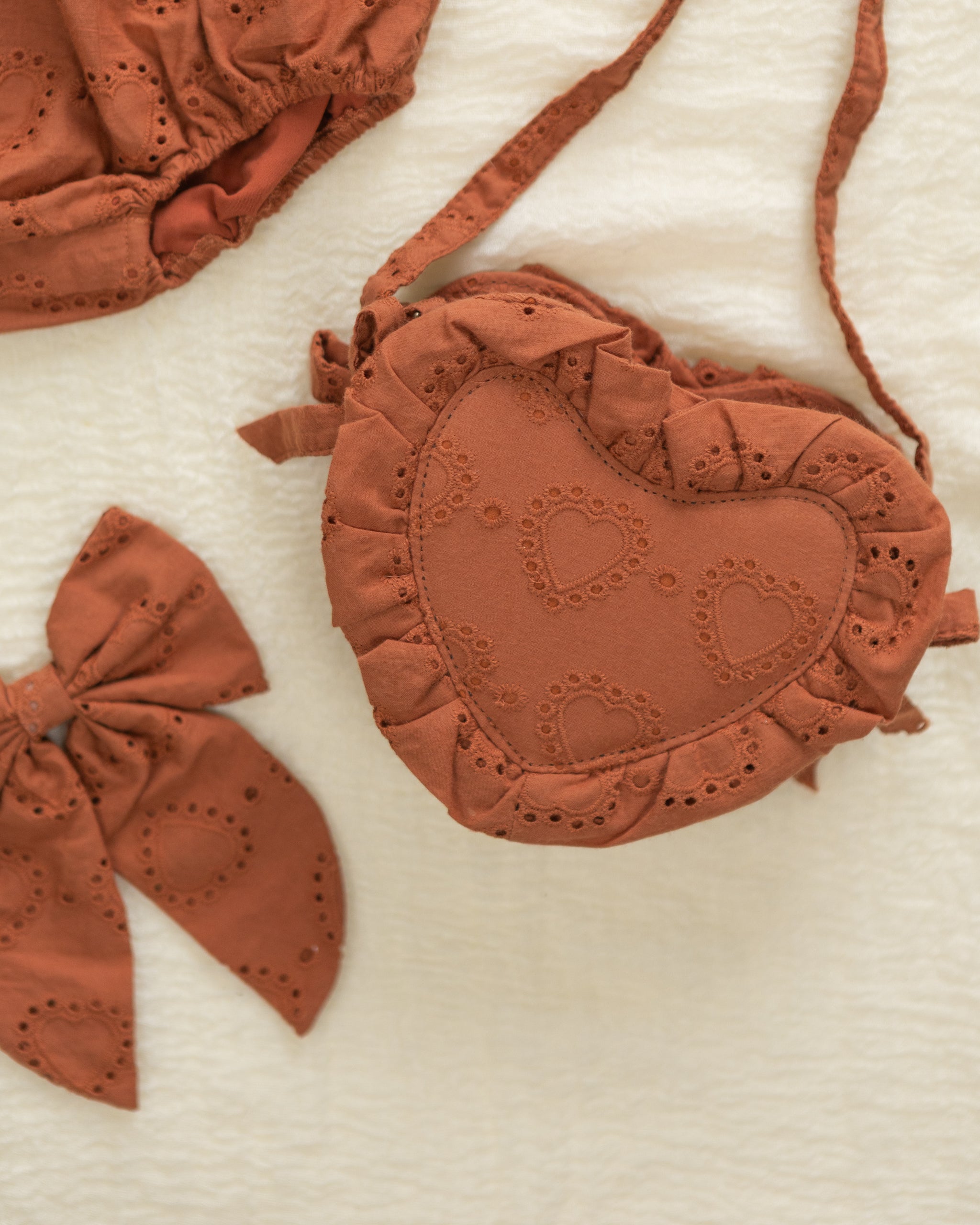 Rylee + Cru ライリーアンドクルー ベビー服 子供服 エバーリーボウ　レッド