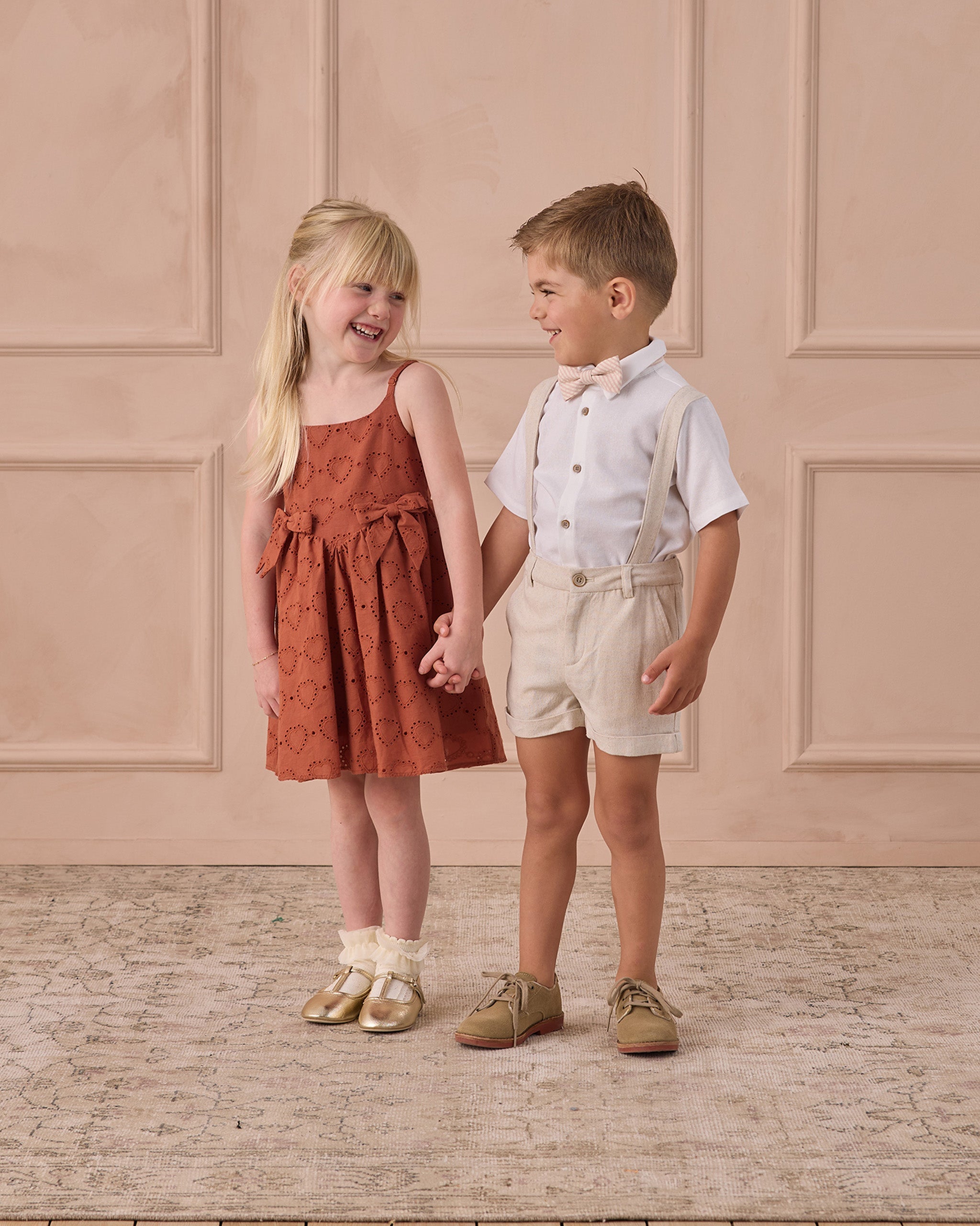 Rylee + Cru ライリーアンドクルー ベビー服 子供服 ベッツィドレス　レッド