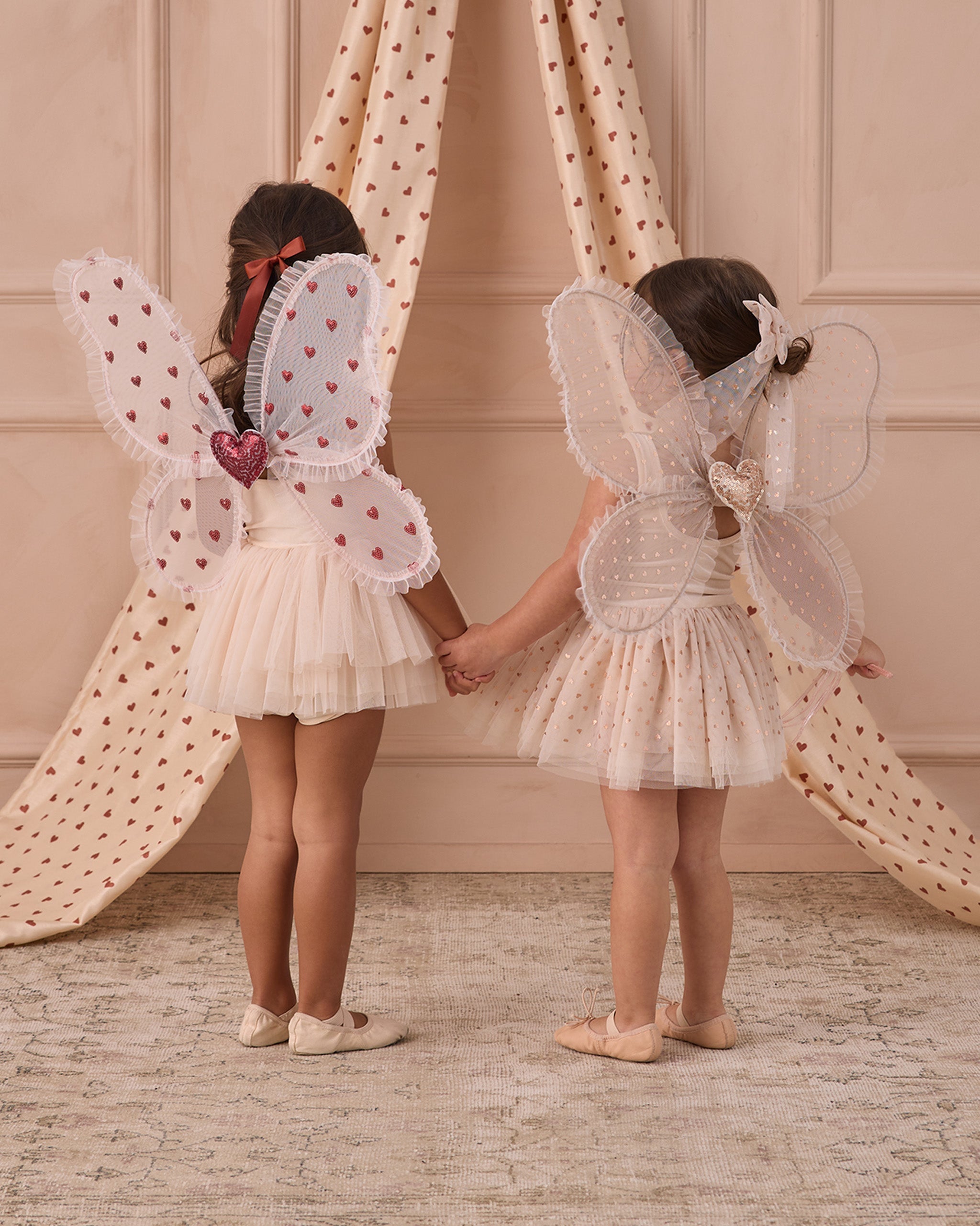 Rylee + Cru ライリーアンドクルー ベビー服 子供服 フェアリーセット　ローズゴールドハート