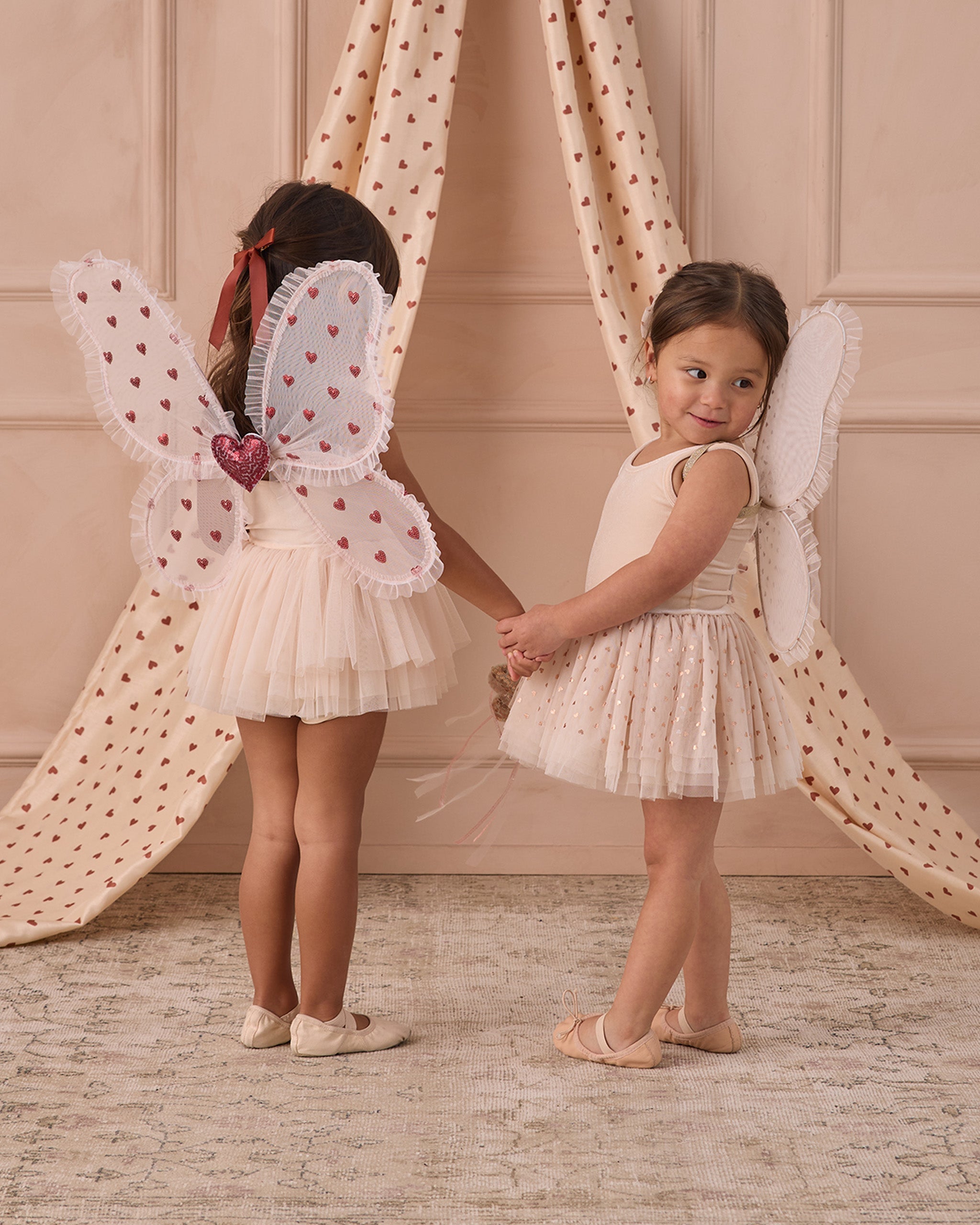 Rylee + Cru ライリーアンドクルー ベビー服 子供服 サテンリボンボウ　ブラッシュ、レッド、ピンク