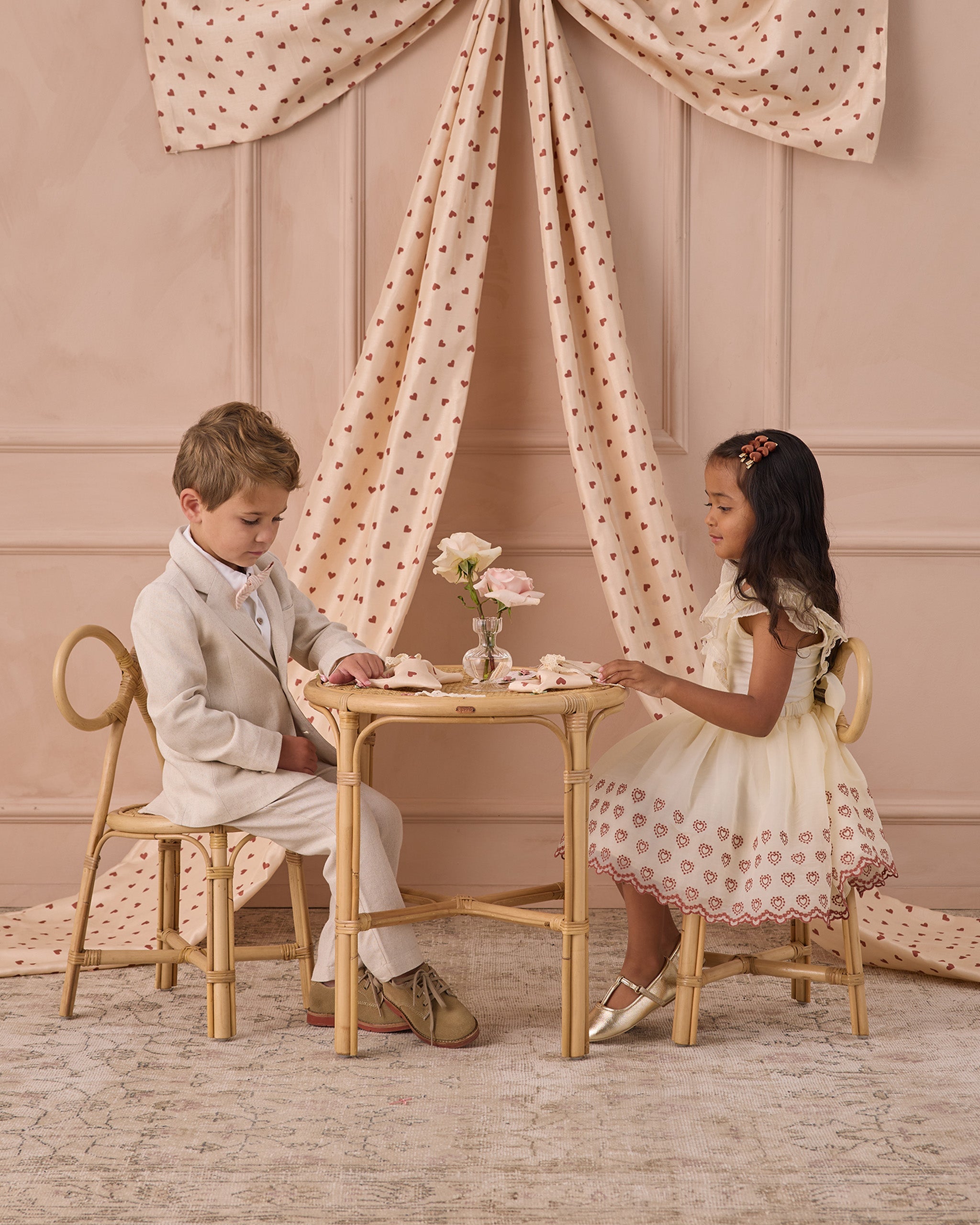 Rylee + Cru ライリーアンドクルー ベビー服 子供服 プロヴァンスドレス　アイボリー