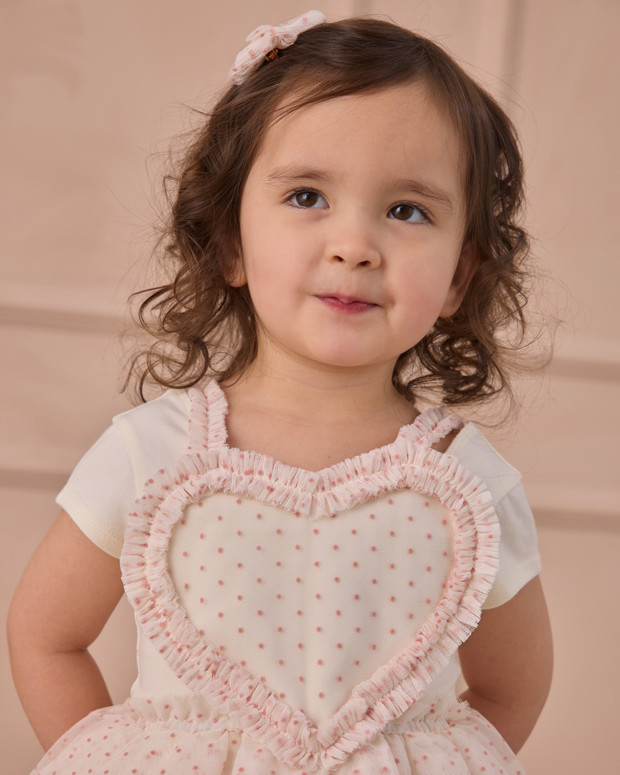 Rylee + Cru ライリーアンドクルー ベビー服 子供服 フラッターチュールクリップ　レッドハーツ