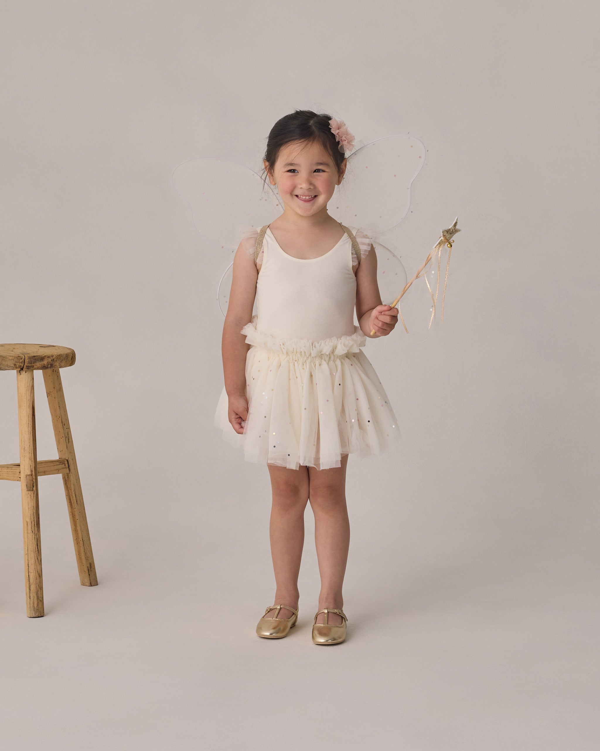 Rylee + Cru ライリーアンドクルー ベビー服 子供服 ポンポンピン　アイボリー、パール