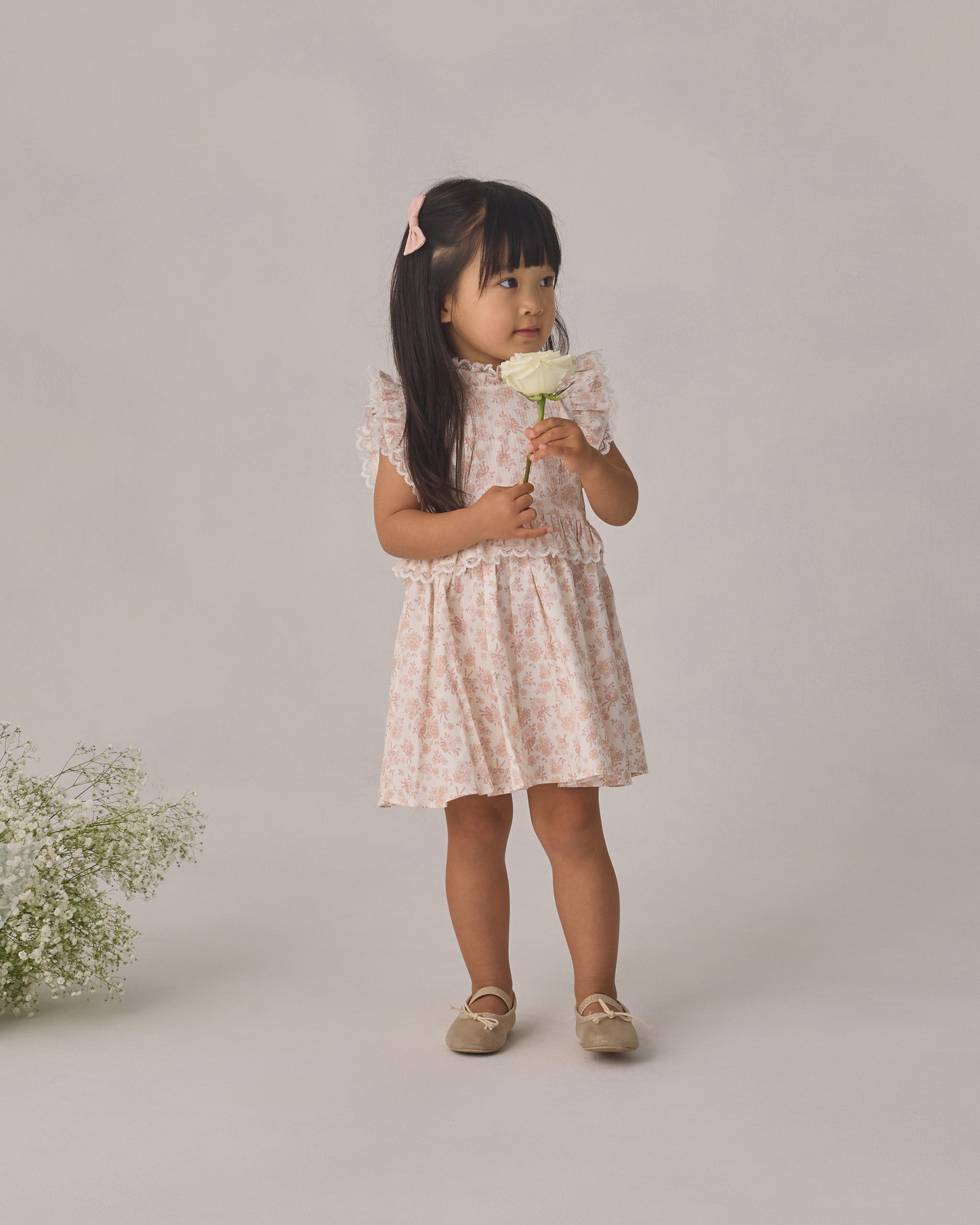 Rylee + Cru ライリーアンドクルー ベビー服 子供服 アリスドレス　アイボリー