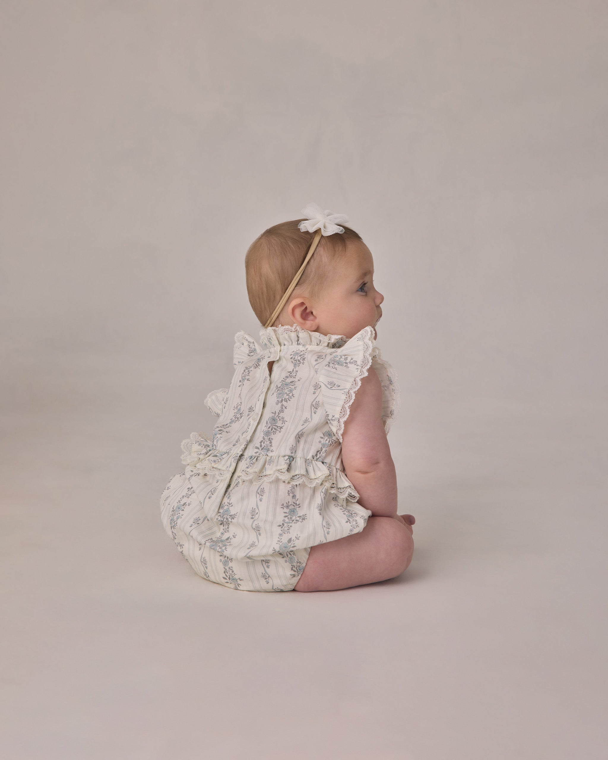 Rylee + Cru ライリーアンドクルー ベビー服 子供服 アリスロンパース　フレンチフローラルストライプ