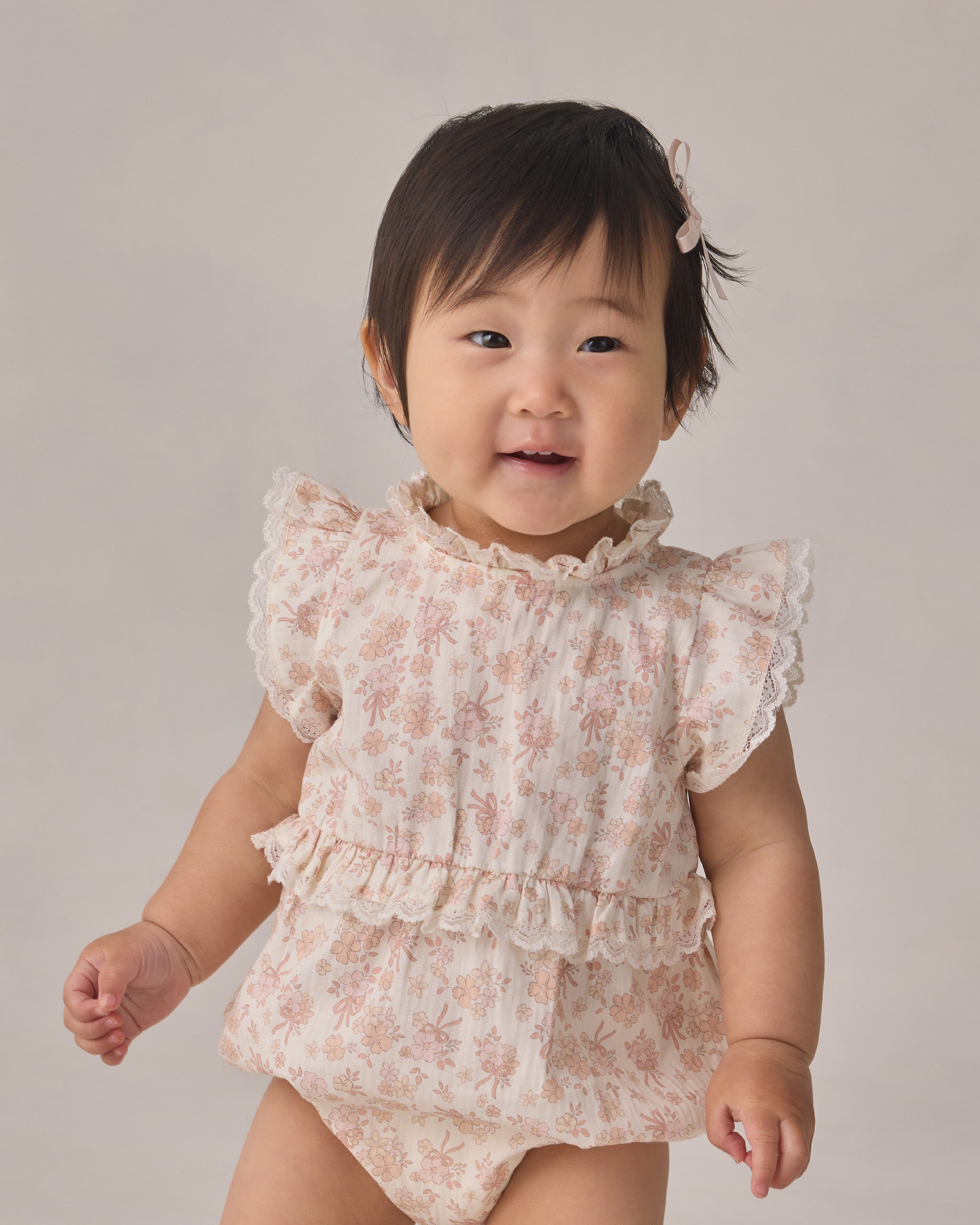 Rylee + Cru ライリーアンドクルー ベビー服 子供服 アリス ロンパース　アイボリー