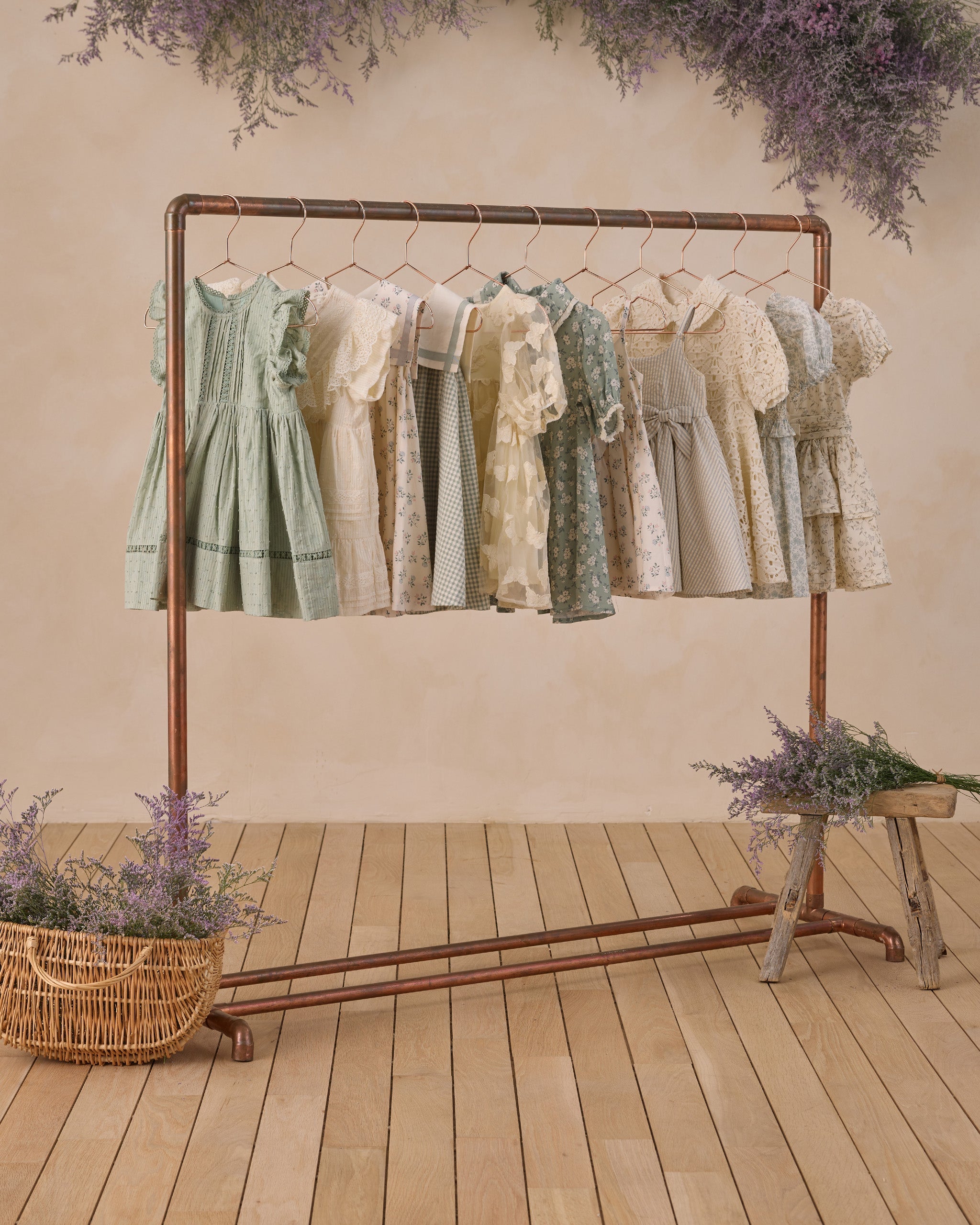 Rylee + Cru ライリーアンドクルー ベビー服 子供服 サラドレス　アイレット