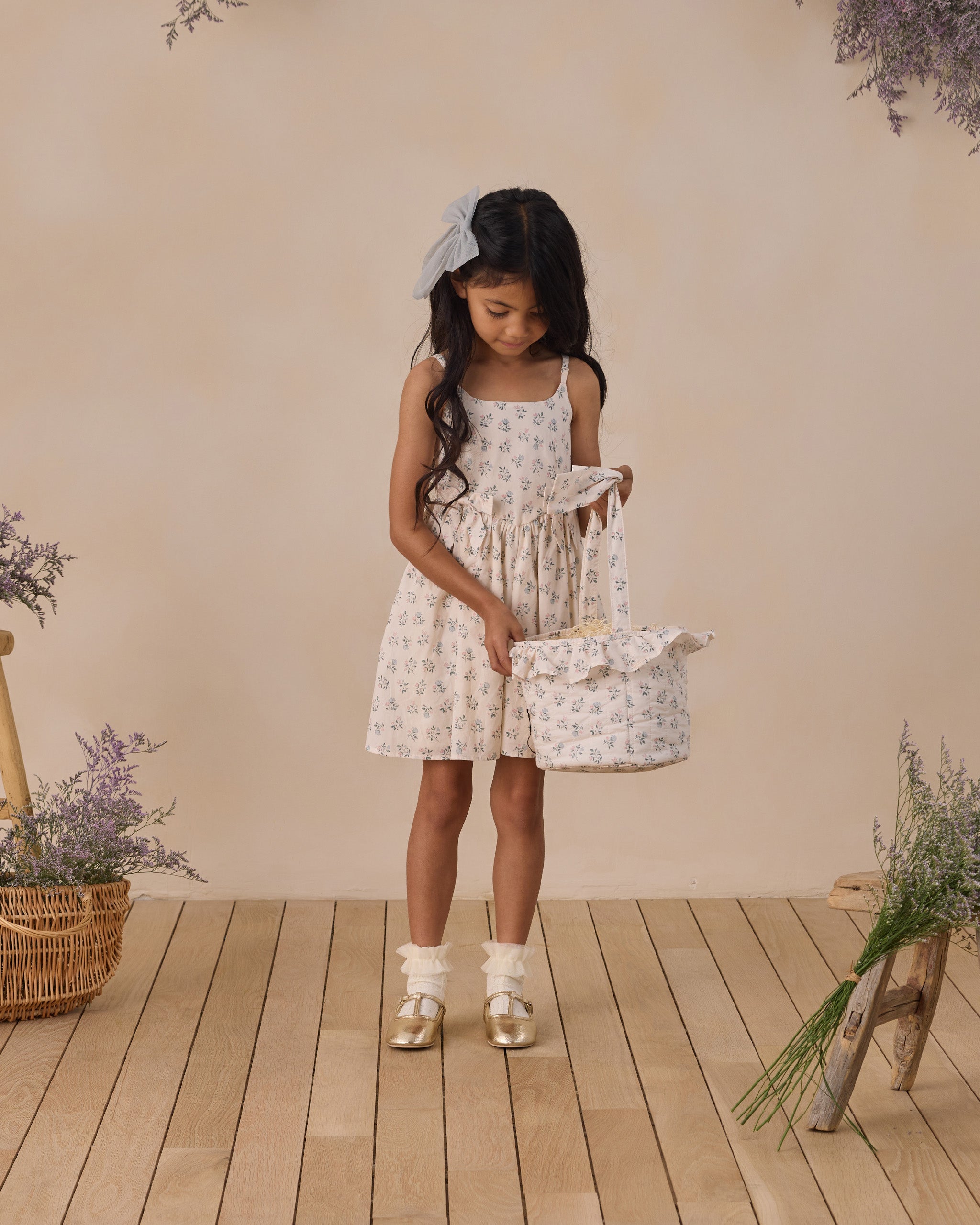 Rylee + Cru ライリーアンドクルー ベビー服 子供服 エバーリーボウ　スカイ