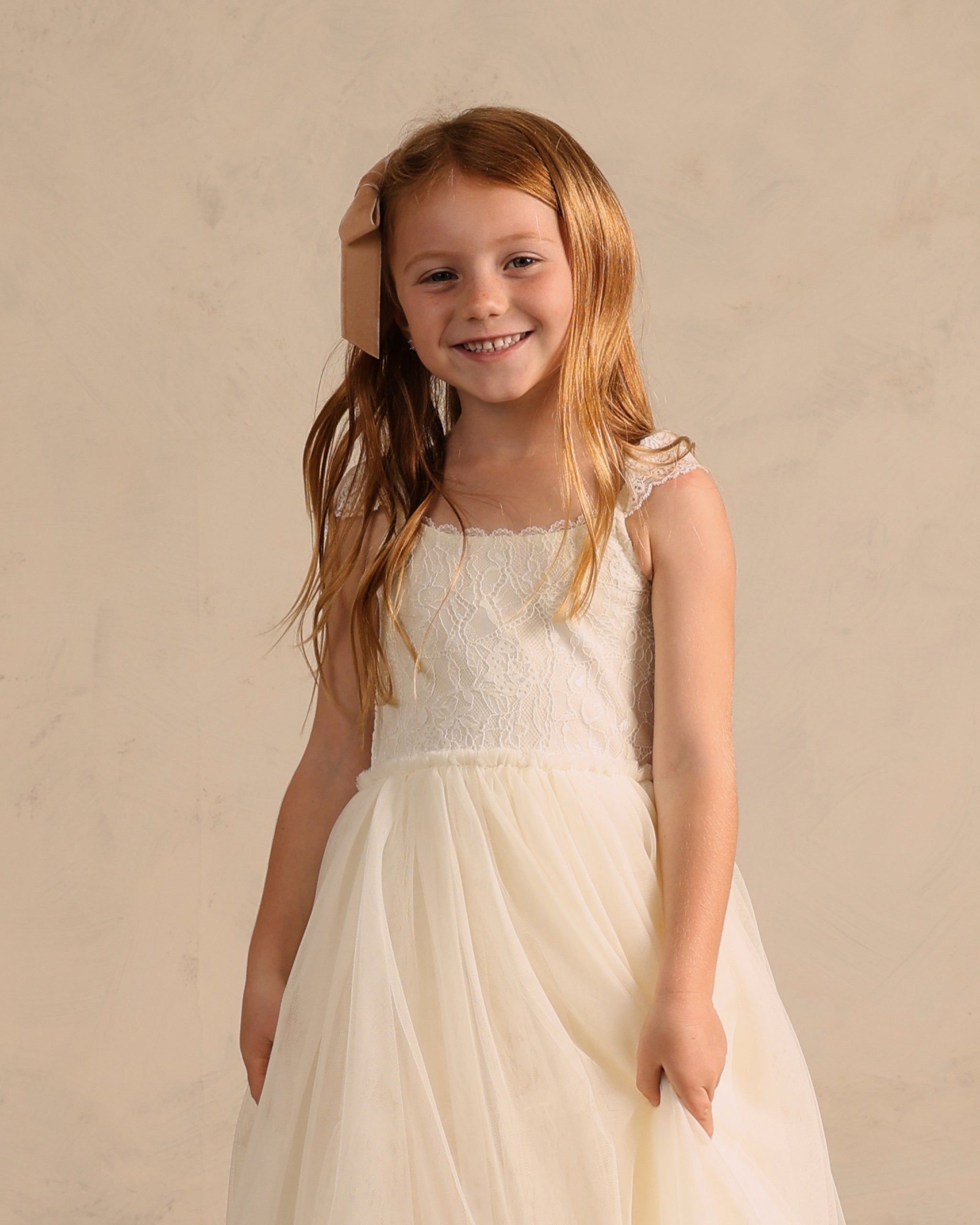 Camilla Dress || Ivory – Noralee