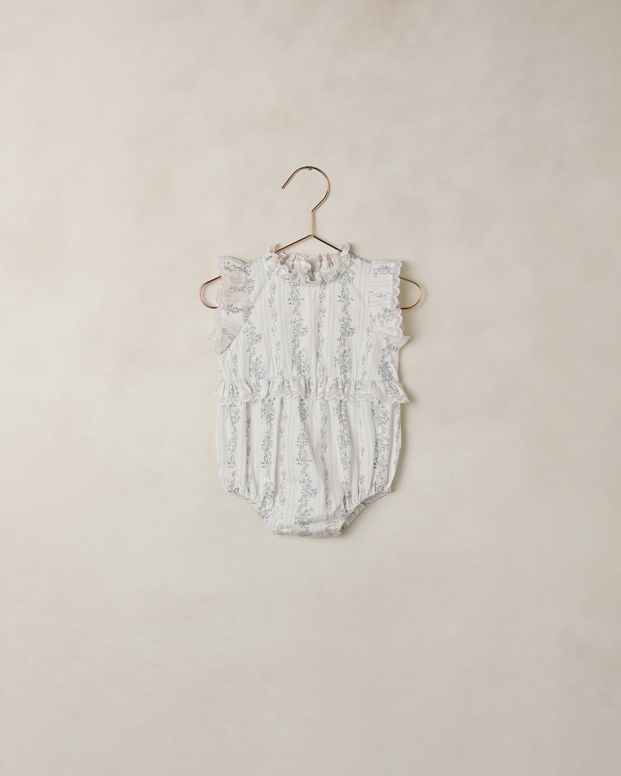 Rylee + Cru ライリーアンドクルー ベビー服 子供服 アリスロンパース　フレンチフローラルストライプ