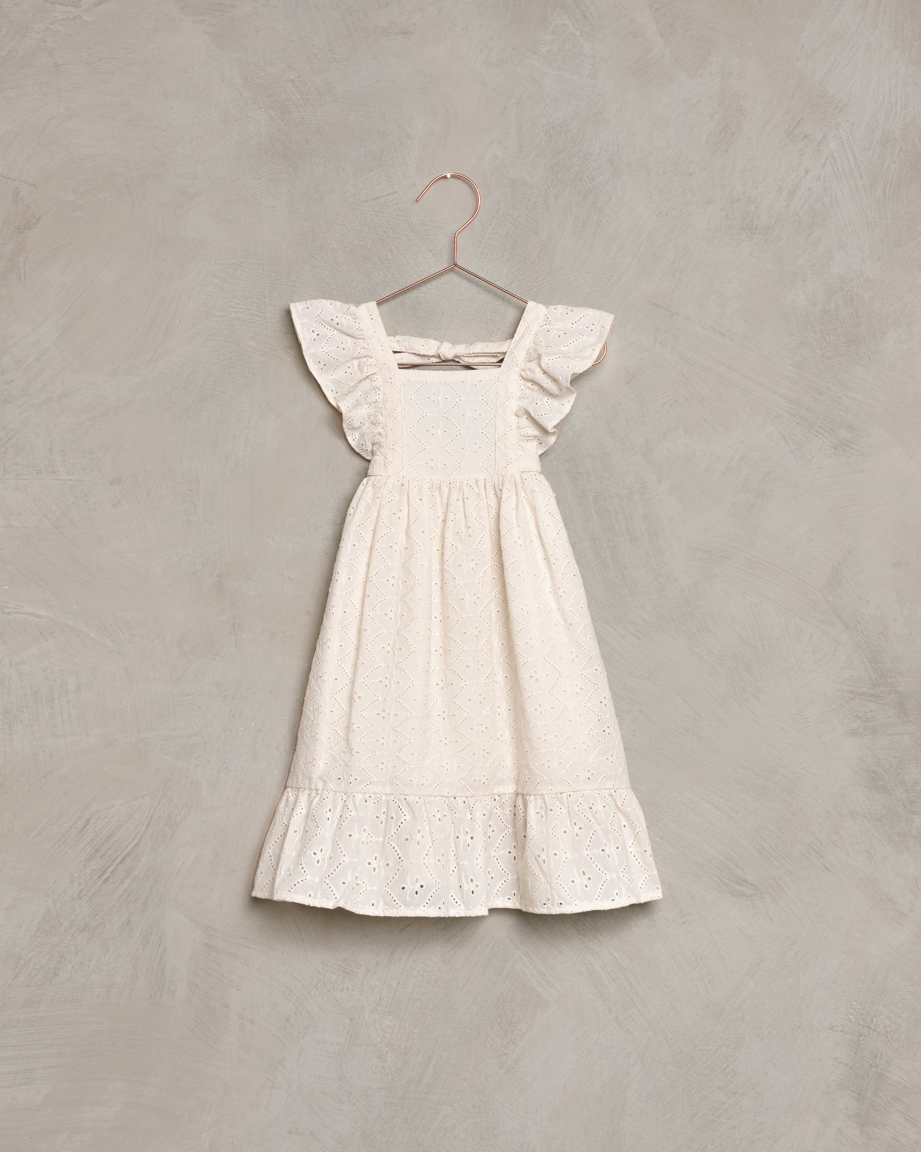 Lucy Dress | Ivory Eyelet