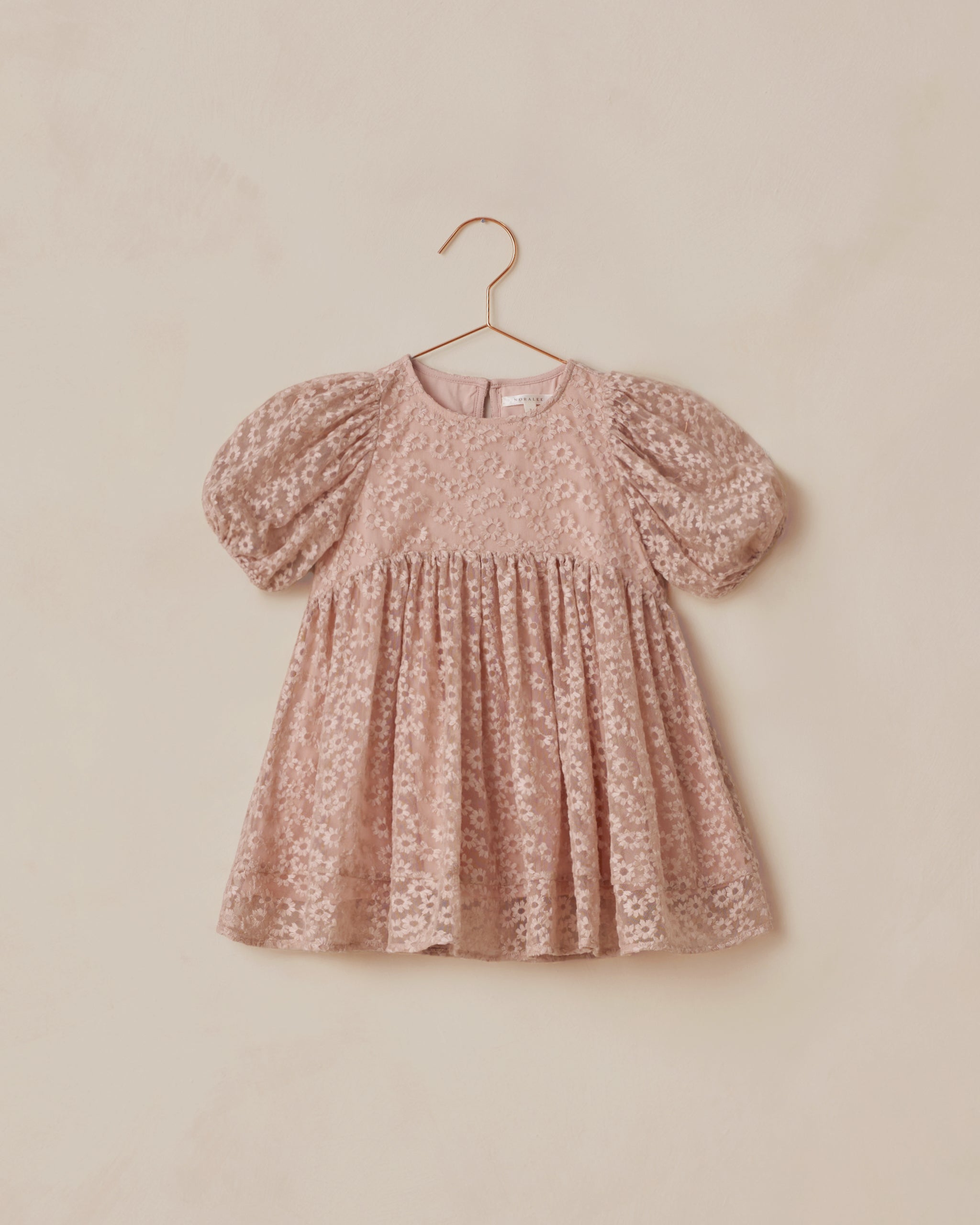 Luna Dress | Rose Embroidered Daisy – Noralee